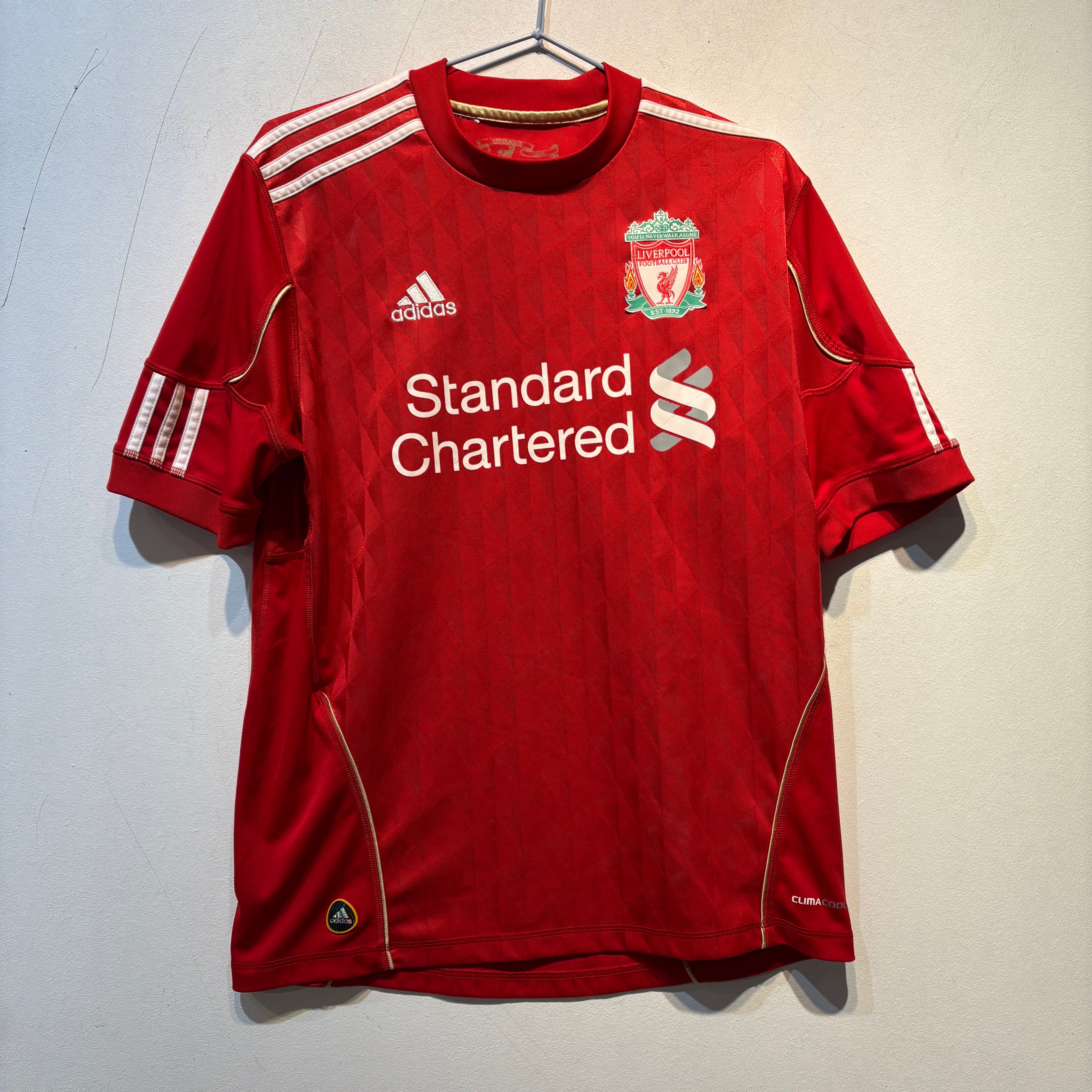 Liverpool FC Home – 2010/2011 – adidas – Youth 15–16Y (EU 176)
