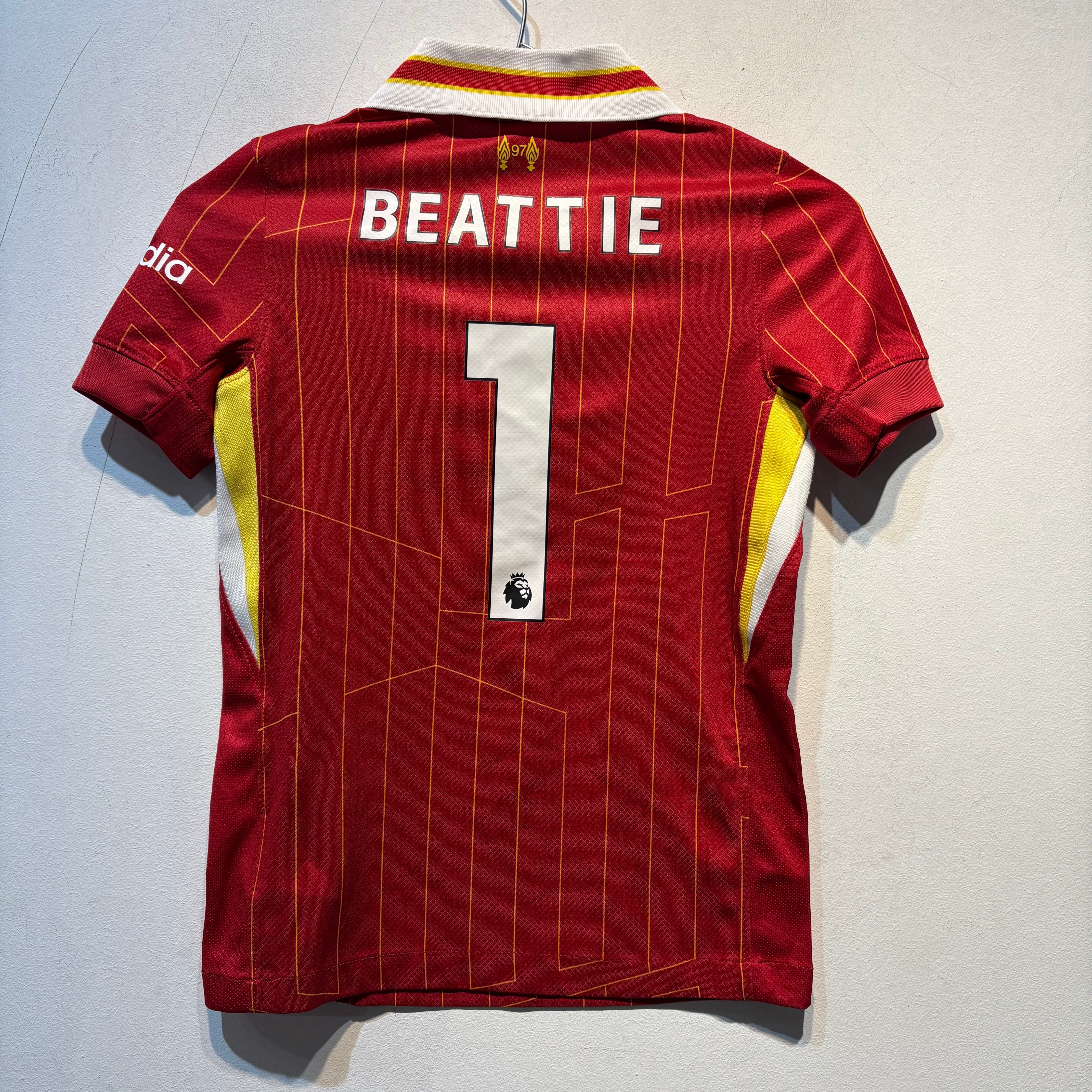 Liverpool FC “Beattie 1” Home Shirt – 2024/25 – Youth XS (122–128 cm)