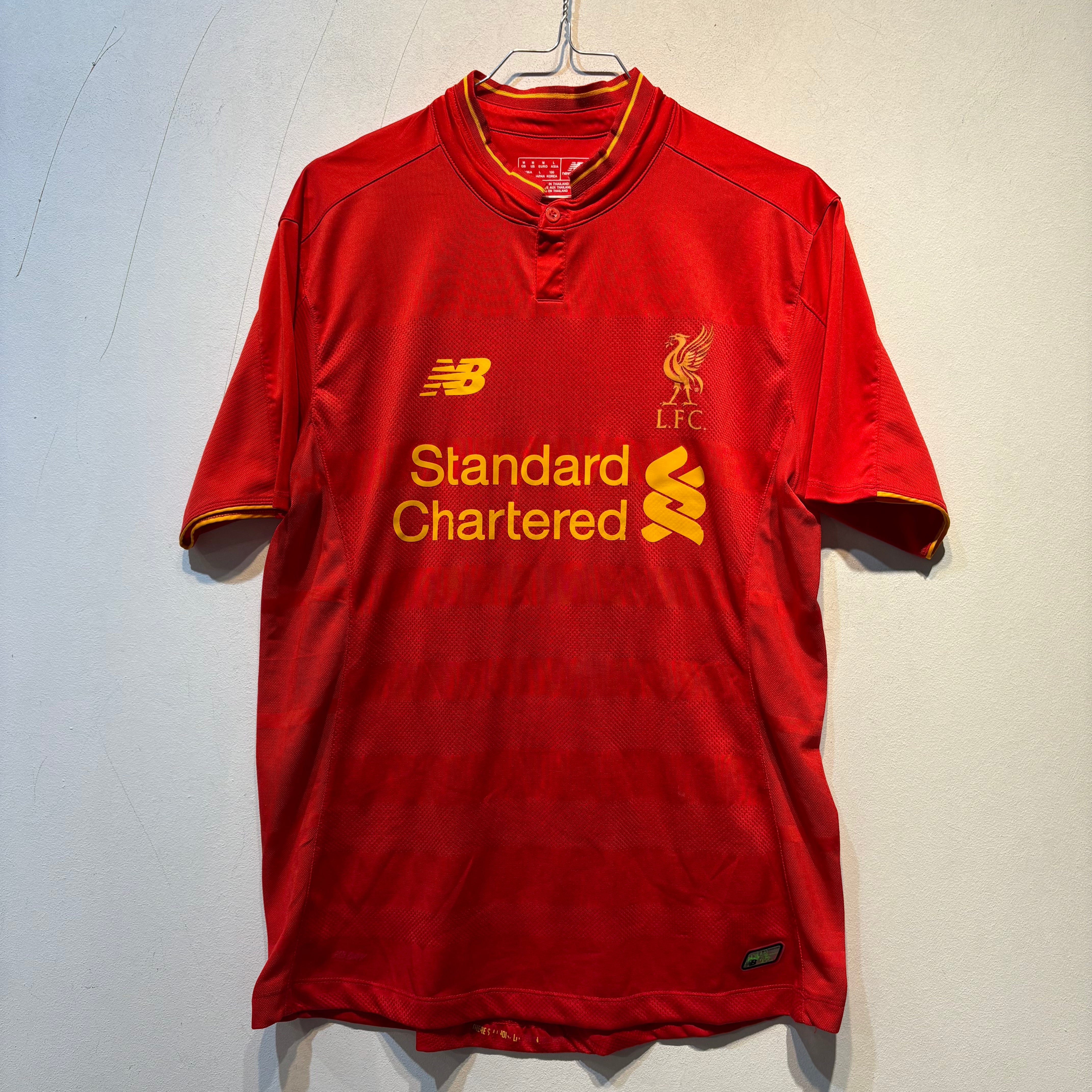 Liverpool FC Firmino #11 Home Shirt 2017/18 New Balance – Size M