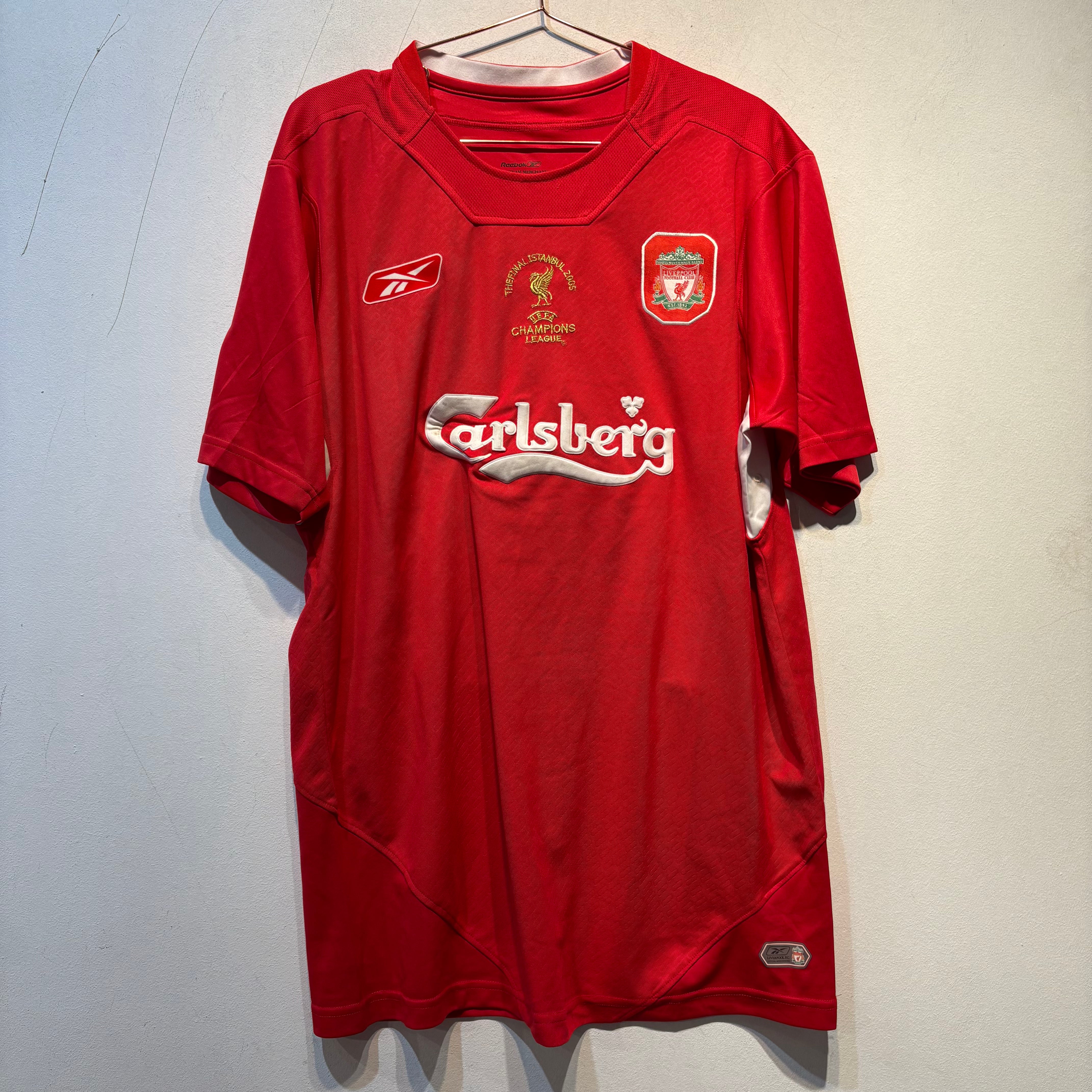 Liverpool FC “Gerrard 8” Home – 2004/2005 Champions League – 2XL