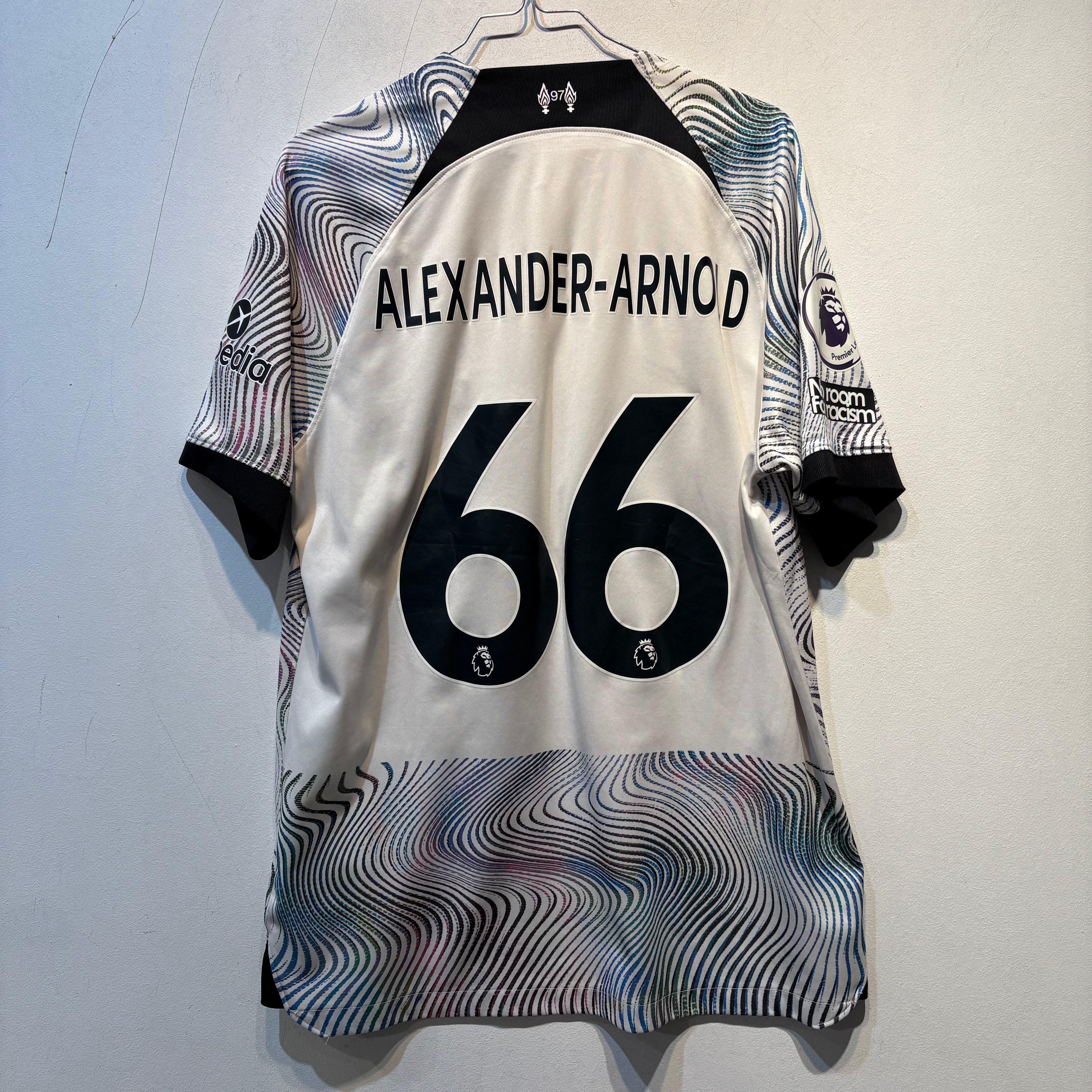 Liverpool FC “Alexander-Arnold 66” Away Shirt – 2022/2023 – Large