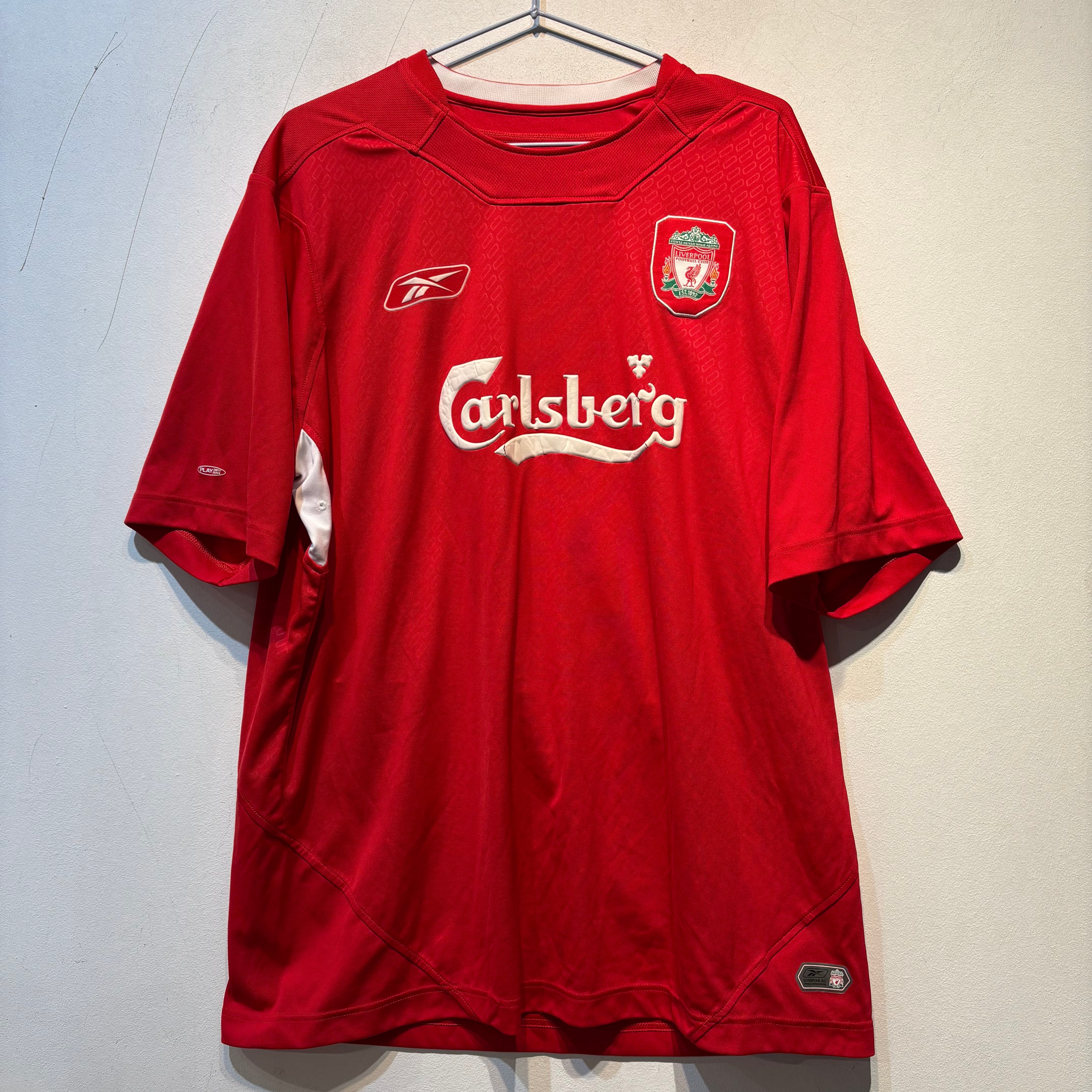 Liverpool FC “MODERN TIMES” Home – 2004/2005 – Large (EU 52/54)