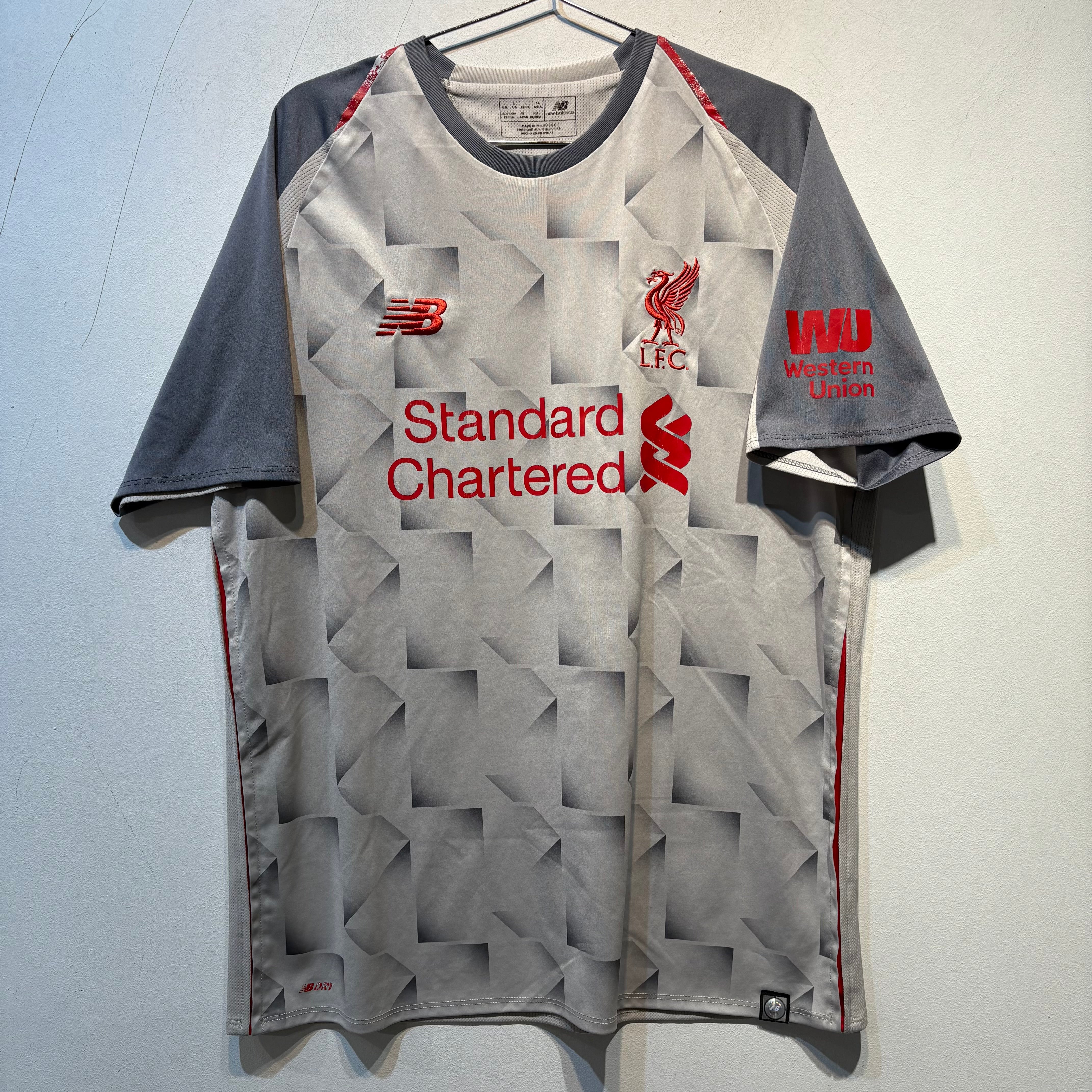 Liverpool FC Away - 2019/2020 - New Balance - Grey - L