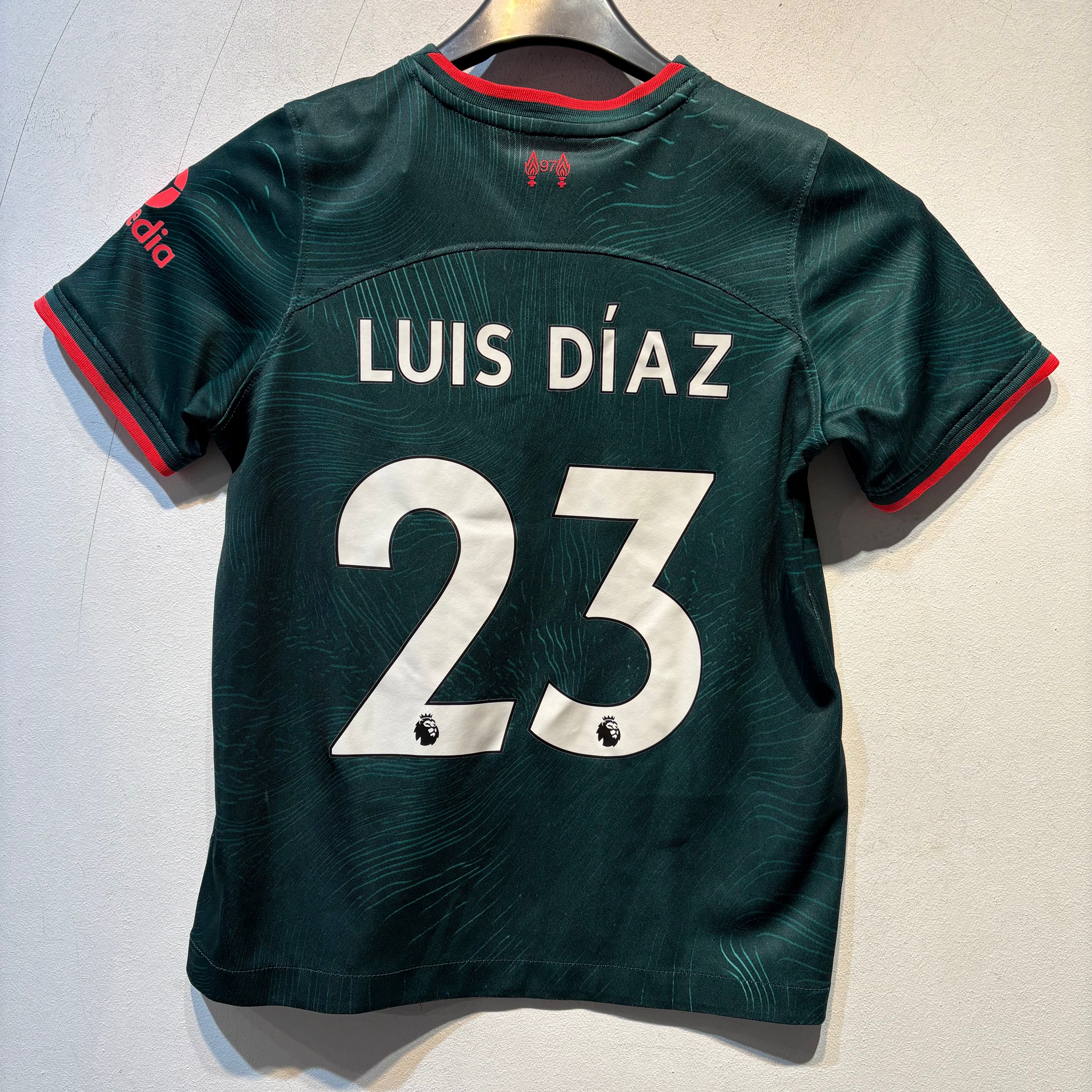 Liverpool “Luis Díaz” Away – 2021/2022 – Kids XL (122-128cm)