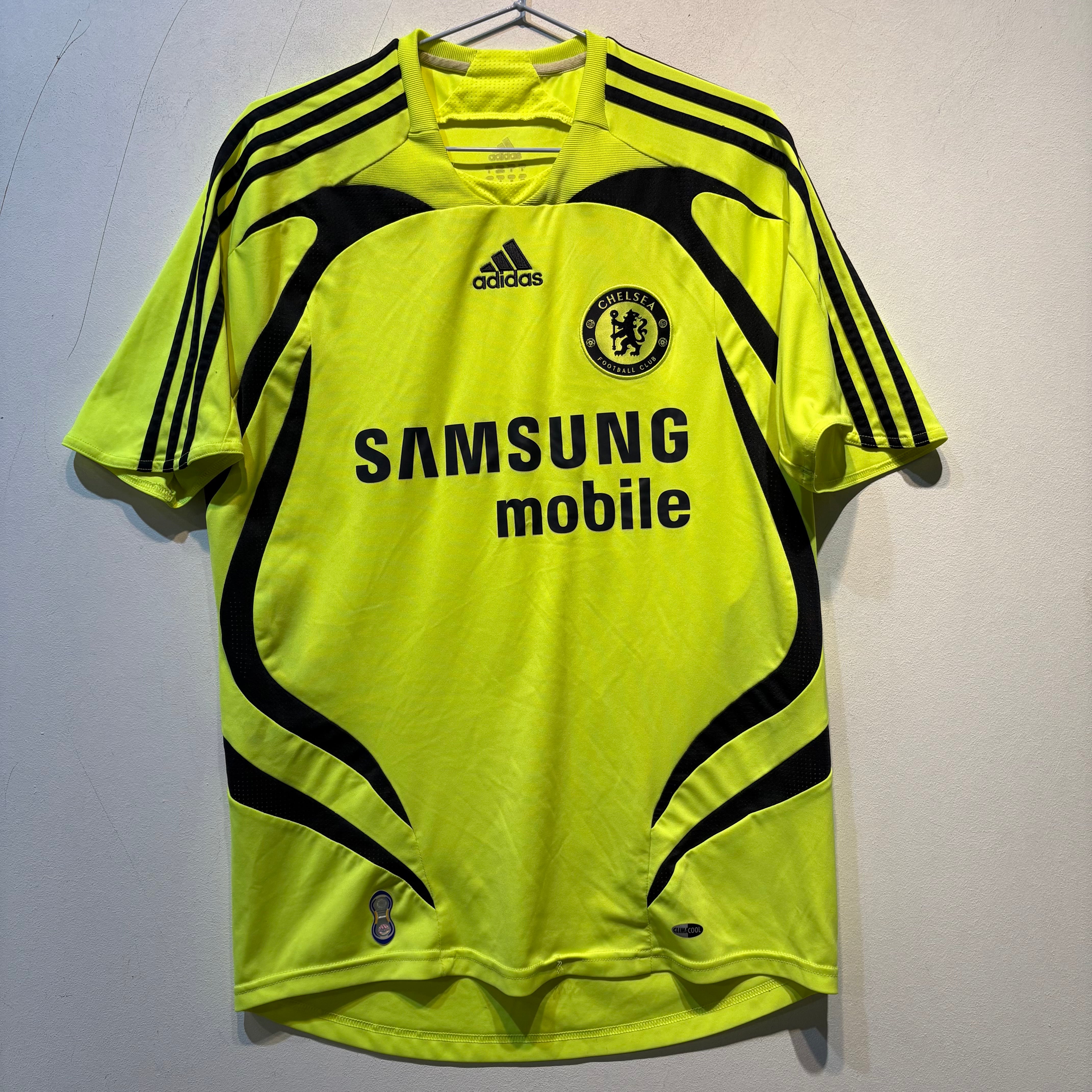 Chelsea FC Away 2007/2008 – Neon Yellow – Small