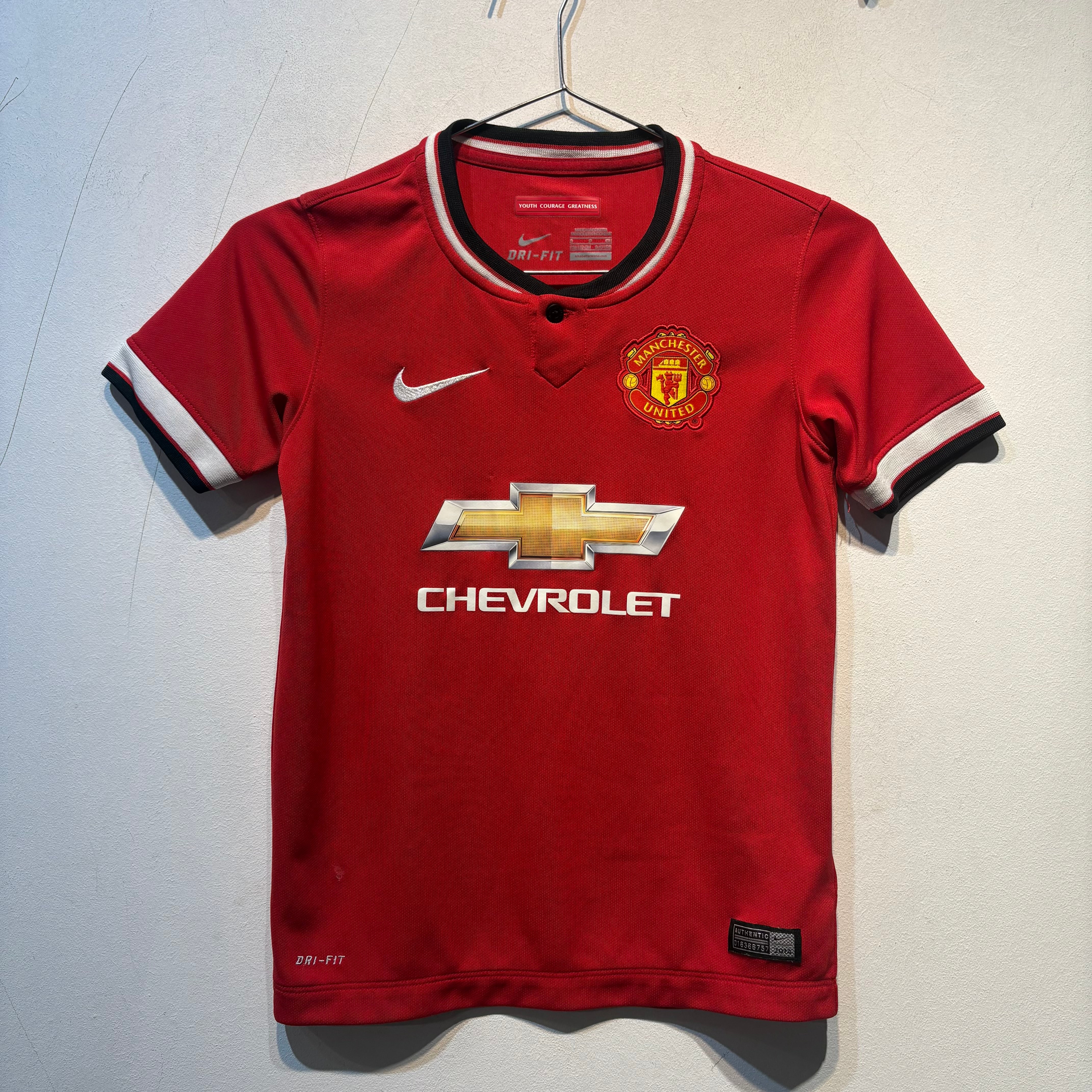 Manchester United Youth Home Shirt – 2014/2015 – 8–10 Years