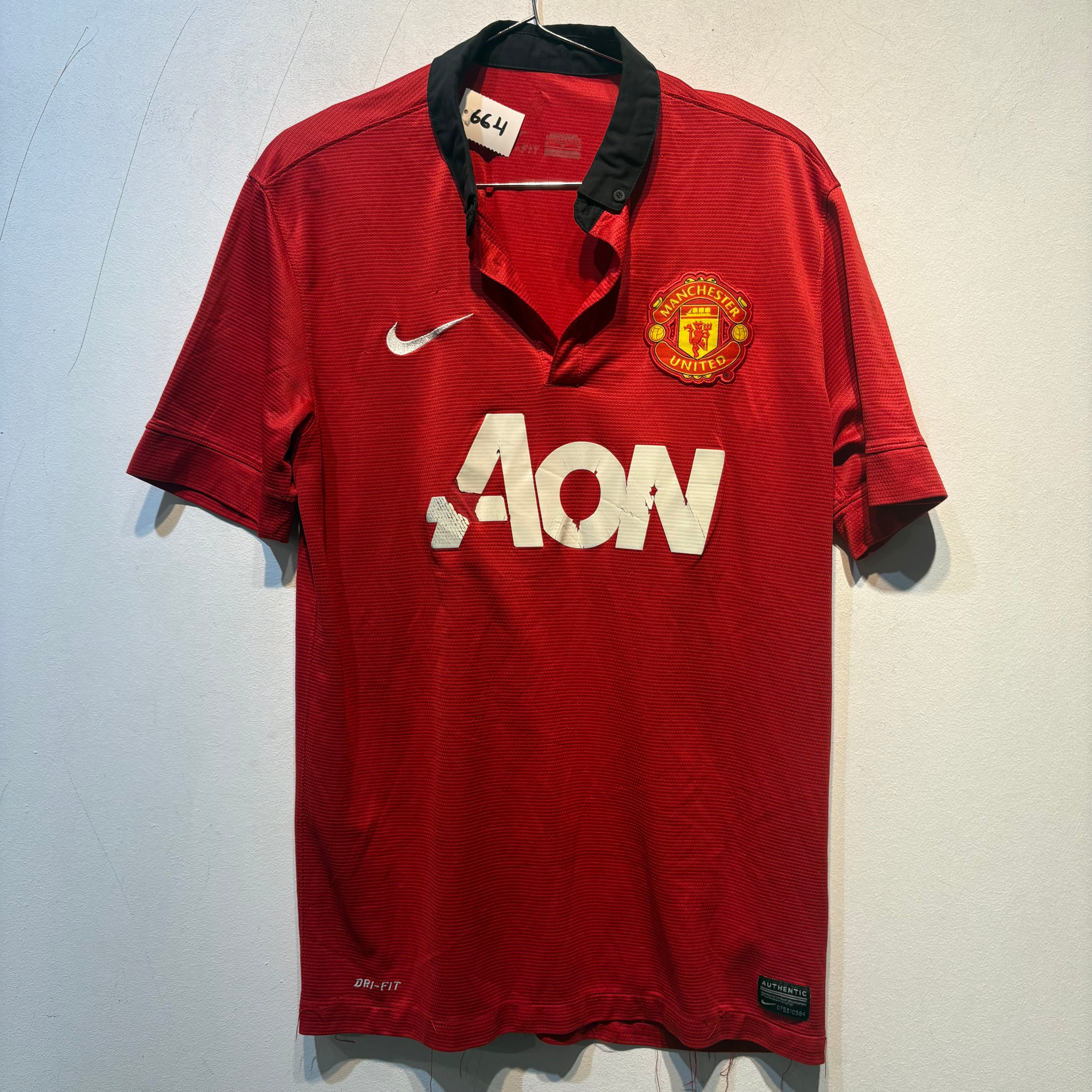 Manchester United Home 2008/2009 – Nike AUTHENTIC Player Issue – Size M