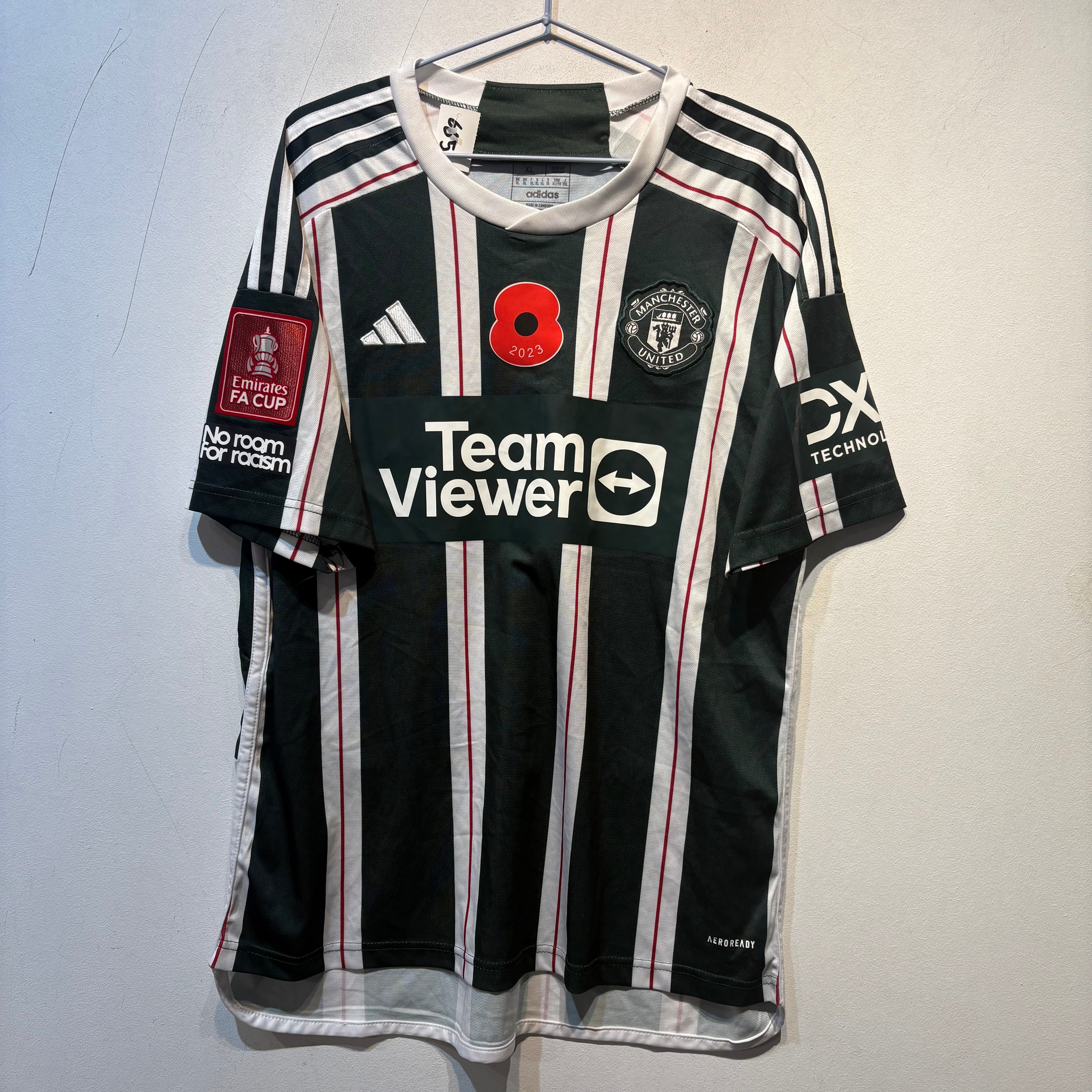 Manchester United “Højlund” Away – 2023/2024 – XL