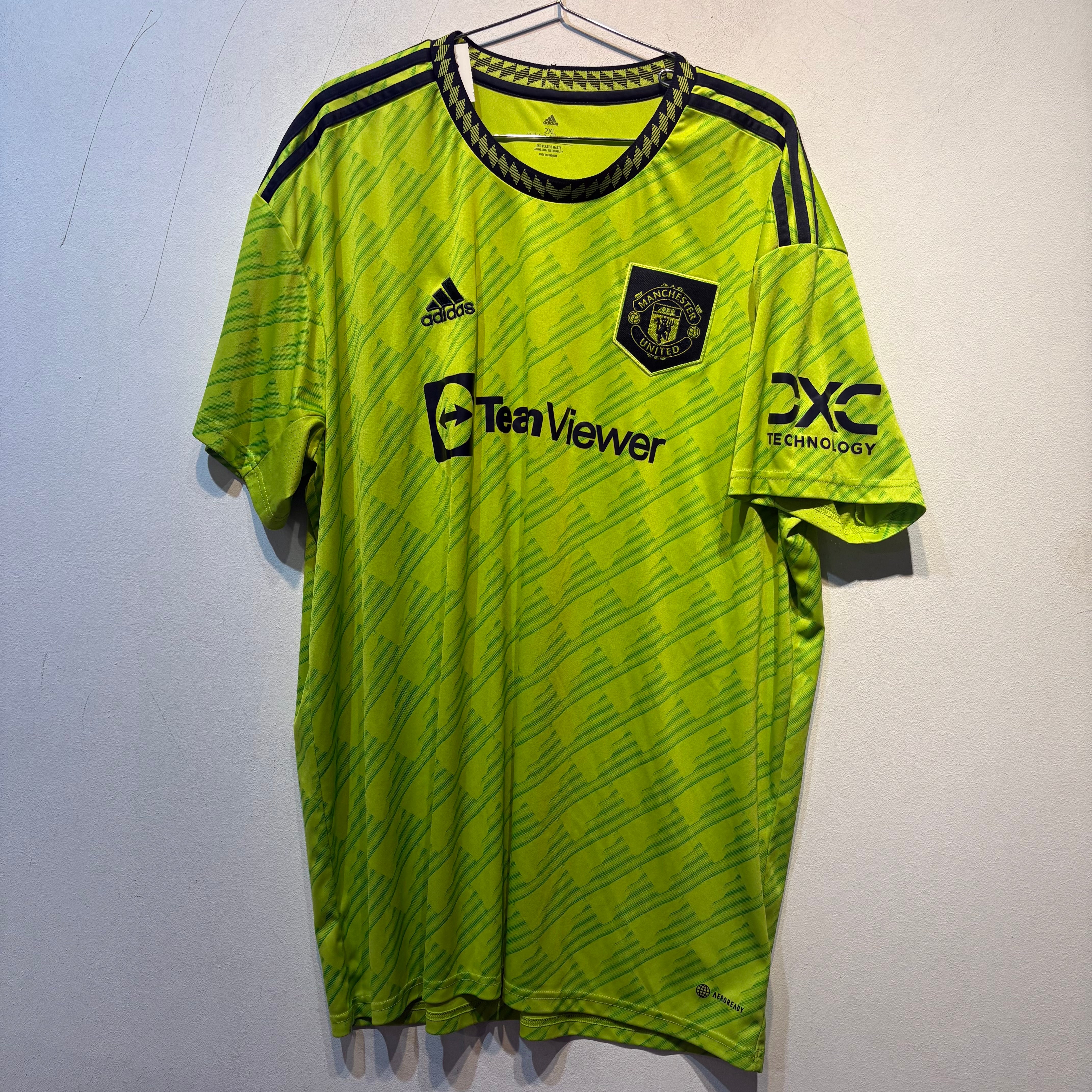 Manchester United Third Shirt – 2022/2023 – Adidas – Green – 2XL