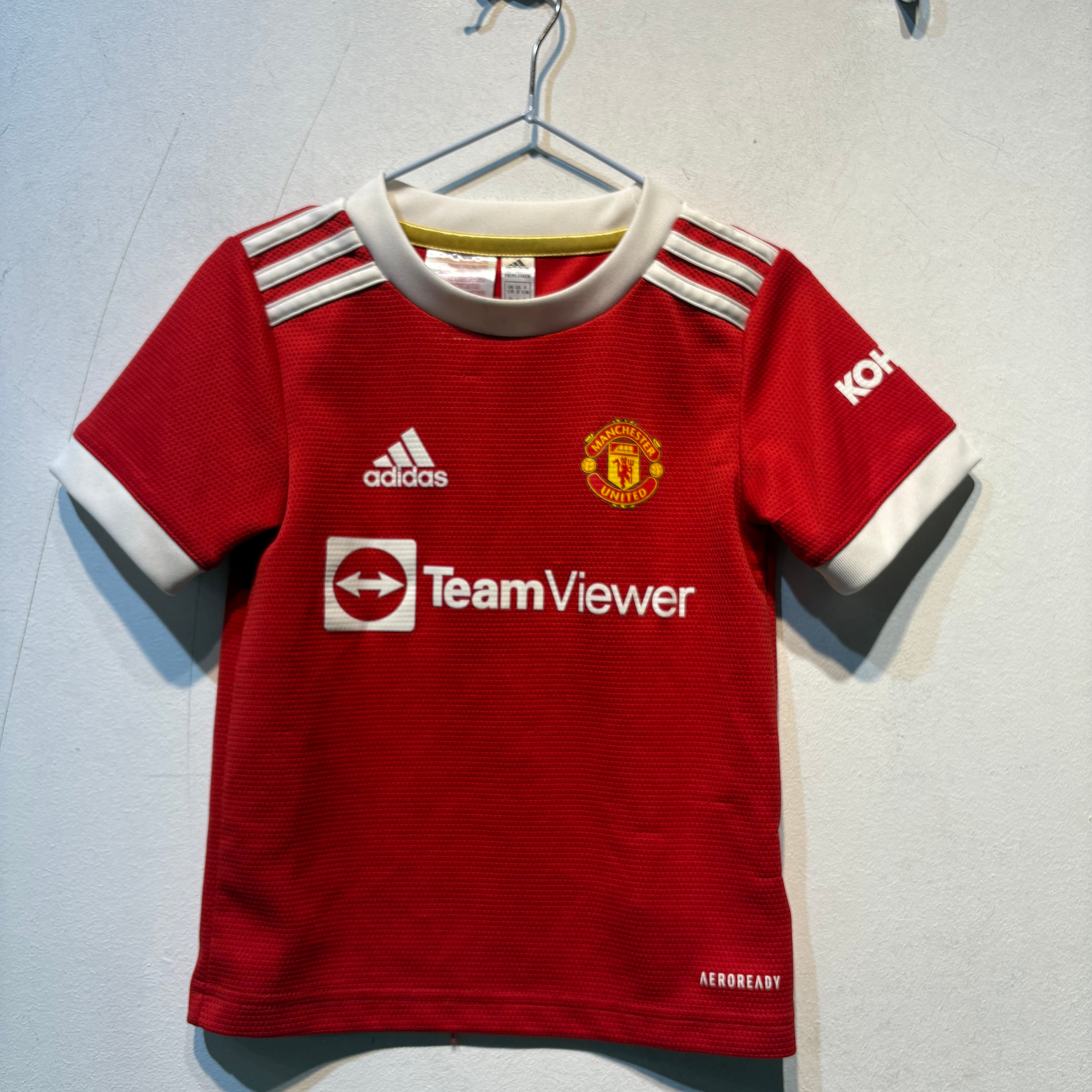 Manchester United Home Shirt – 2021/2022 – adidas – Kids 2–3 Years