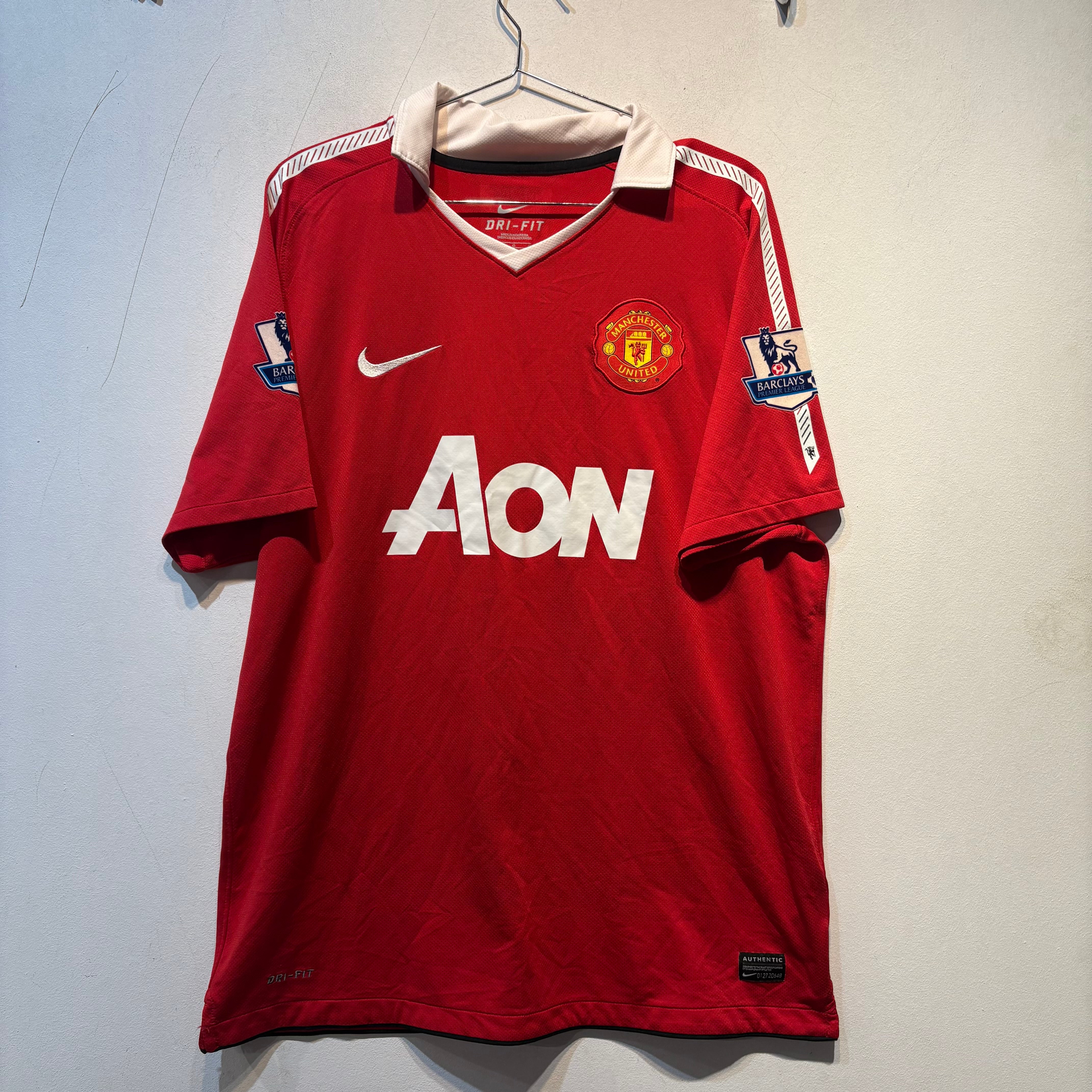 Manchester United “Rooney” Home – 2010/2011 – Large (Authentic)