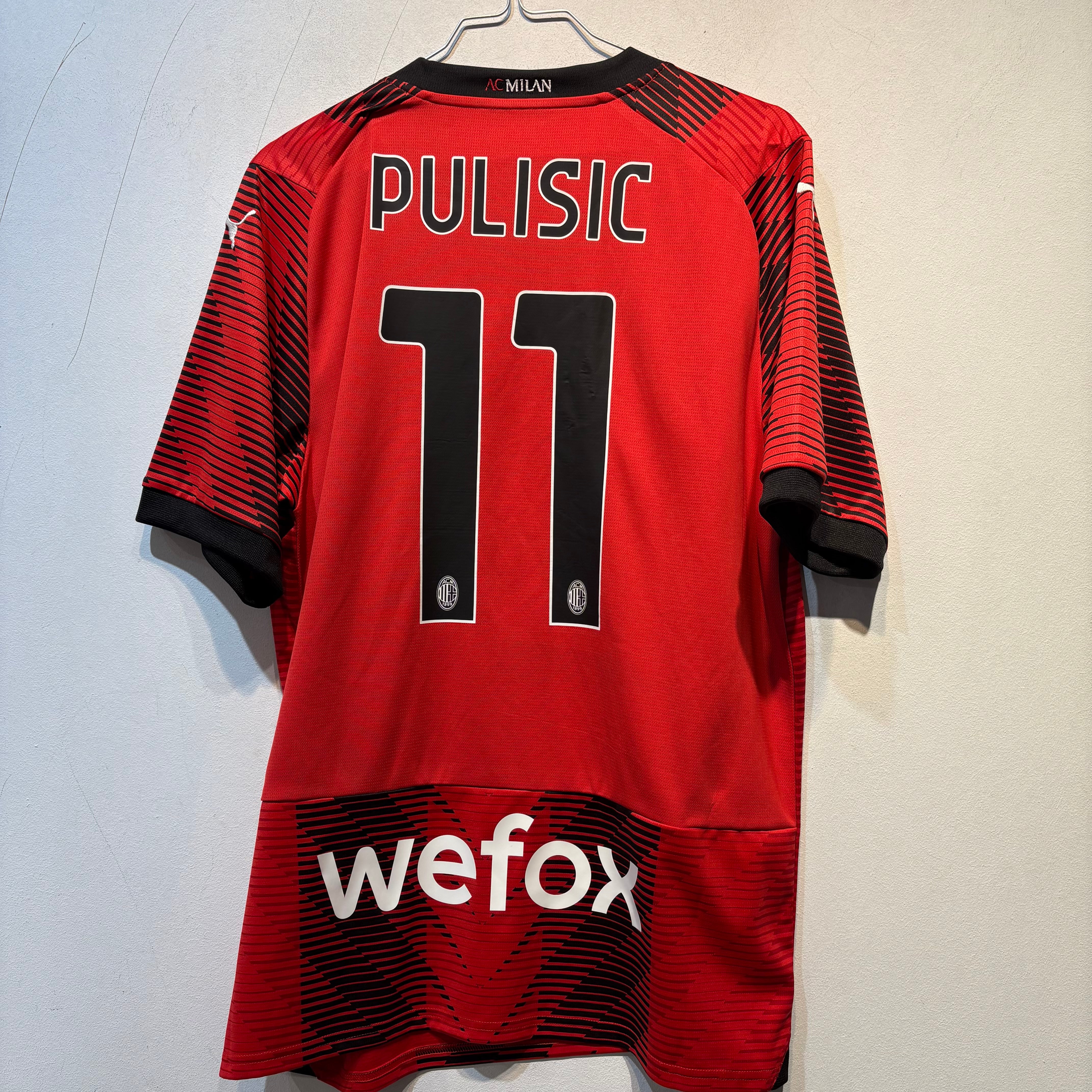 AC Milan Home “Pulisic 11” – 2023/24 – Large – Europa League