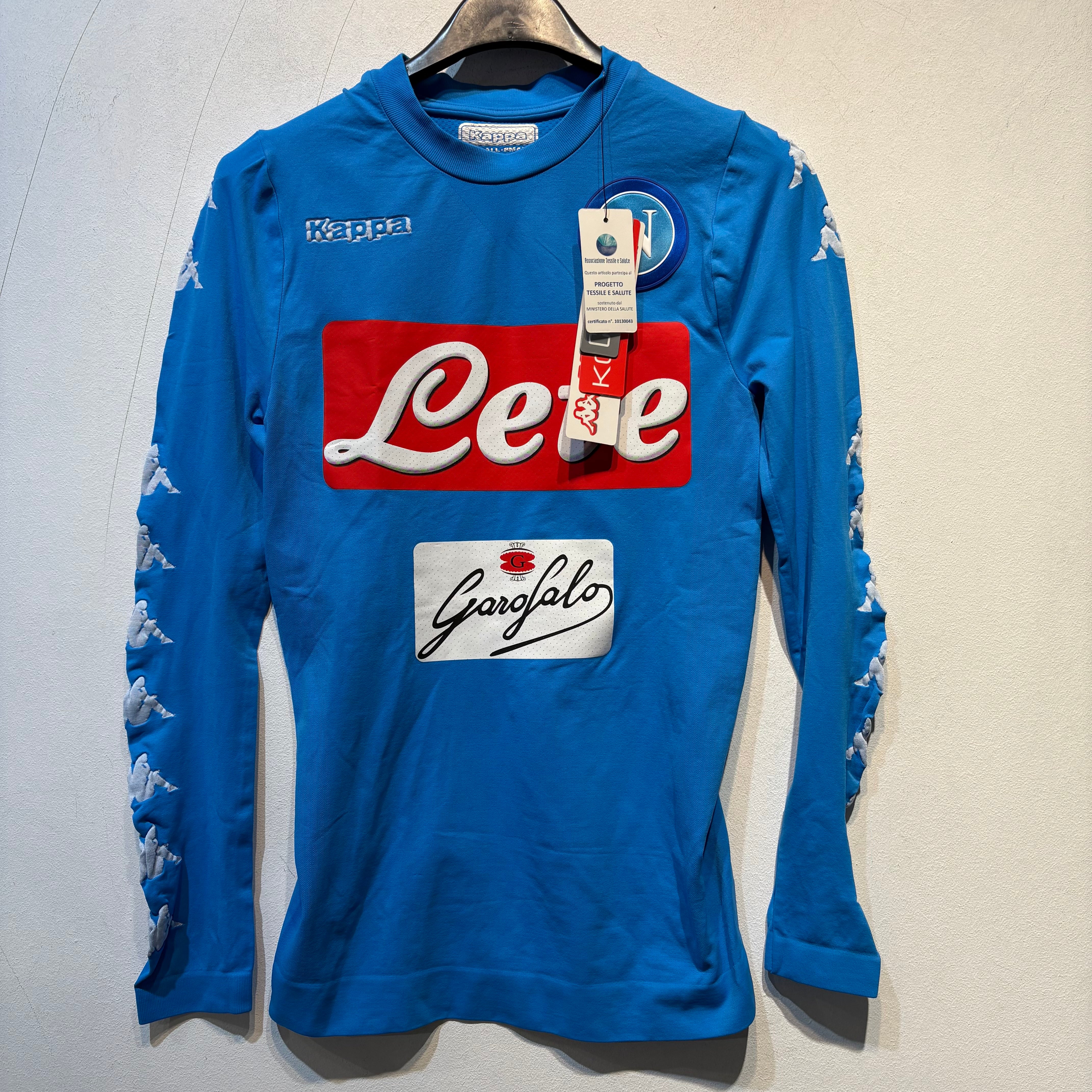 SSC Napoli Kombat™ Skin Home Long Sleeve – 2017/2018 – XS