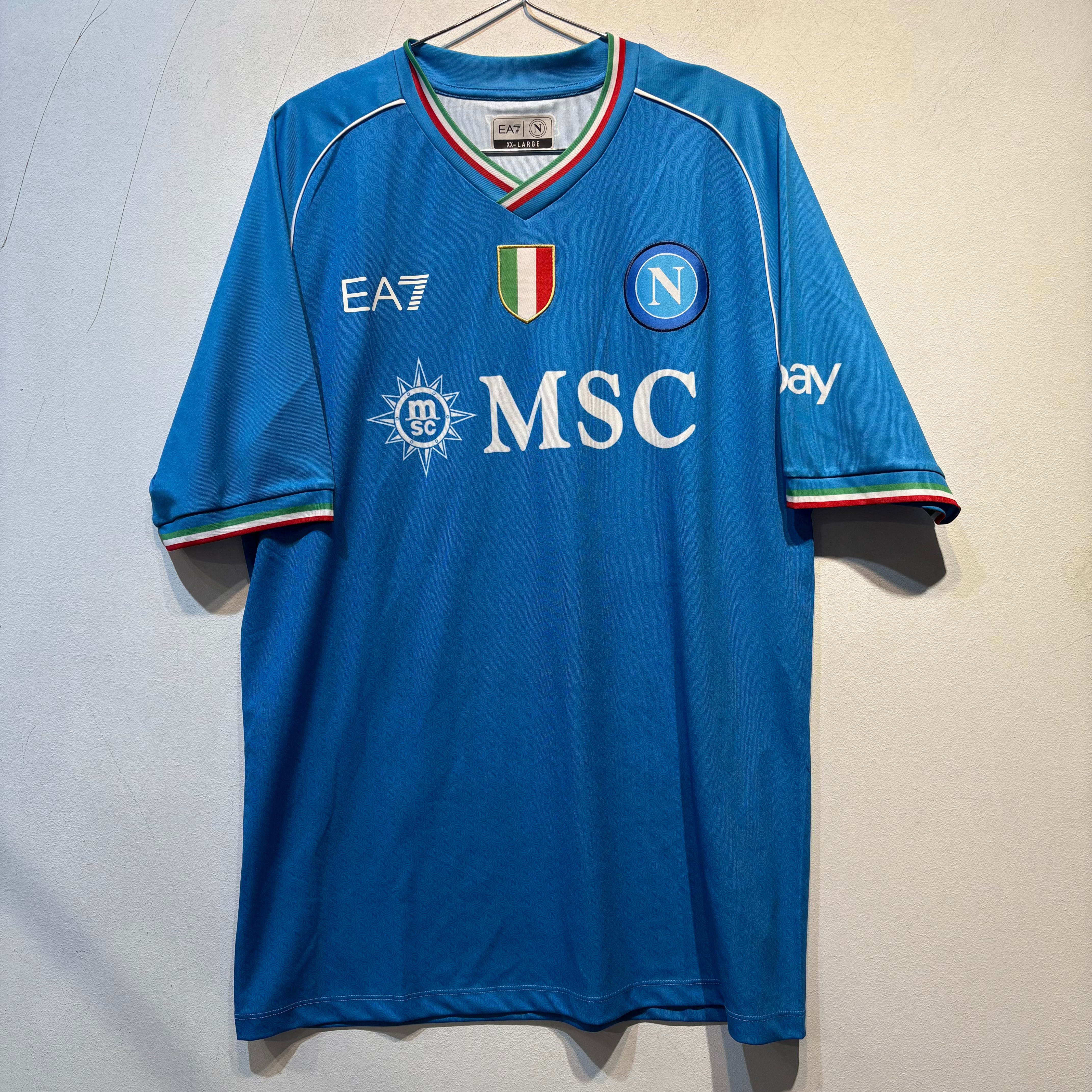 SSC Napoli Home Shirt (Scudetto) – 2023/2024 – XXL