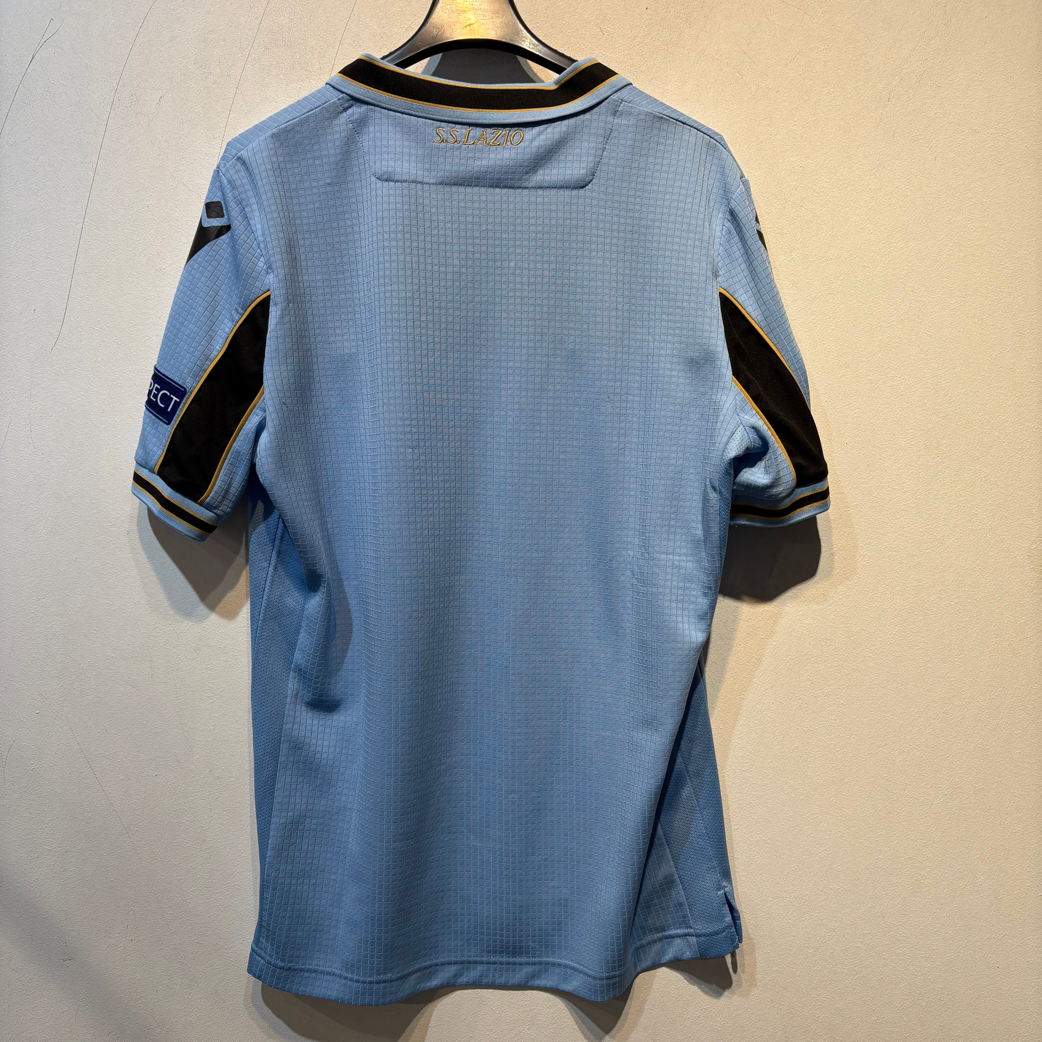 SS Lazio 120th Anniversary Home Shirt – 2019/2020 – Small (UCL Patches)