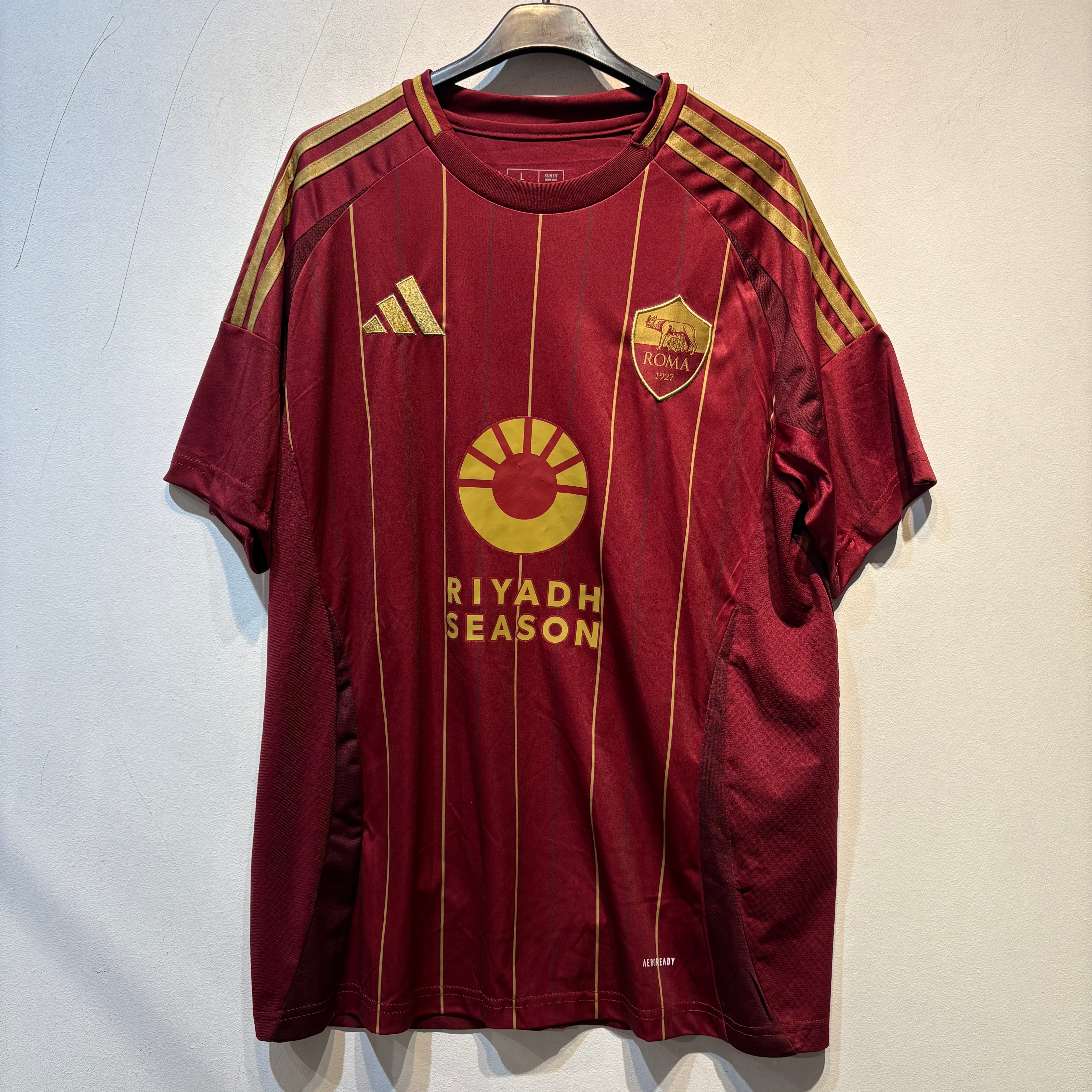 AS Roma Home Shirt – 2023/2024 – Large (Slim Fit)