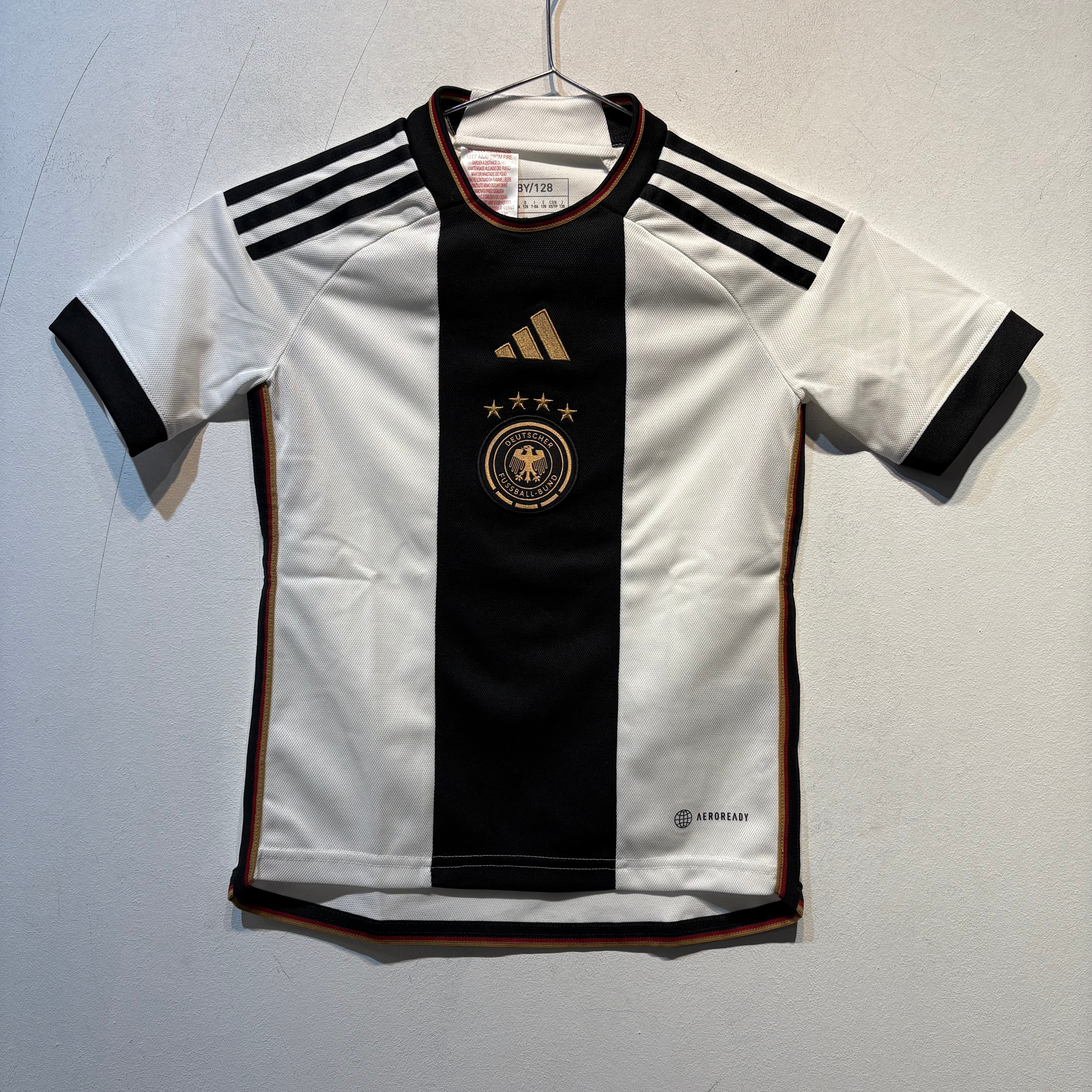 Germany Home Shirt – 2022 World Cup – Kids 7–8Y (128) – Adidas