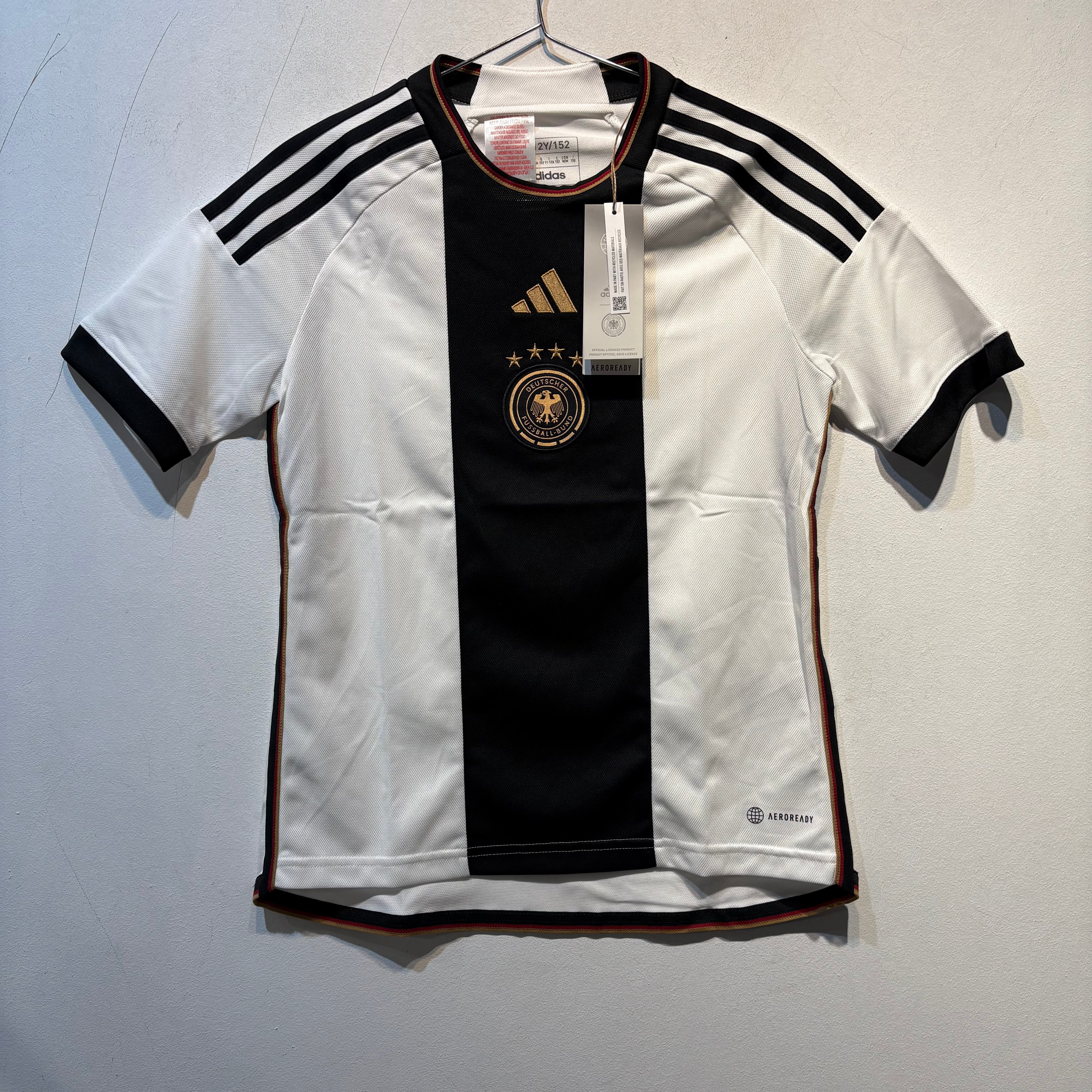 Germany National Team Home – 2022 World Cup – Youth 11–12Y (152) – Adidas