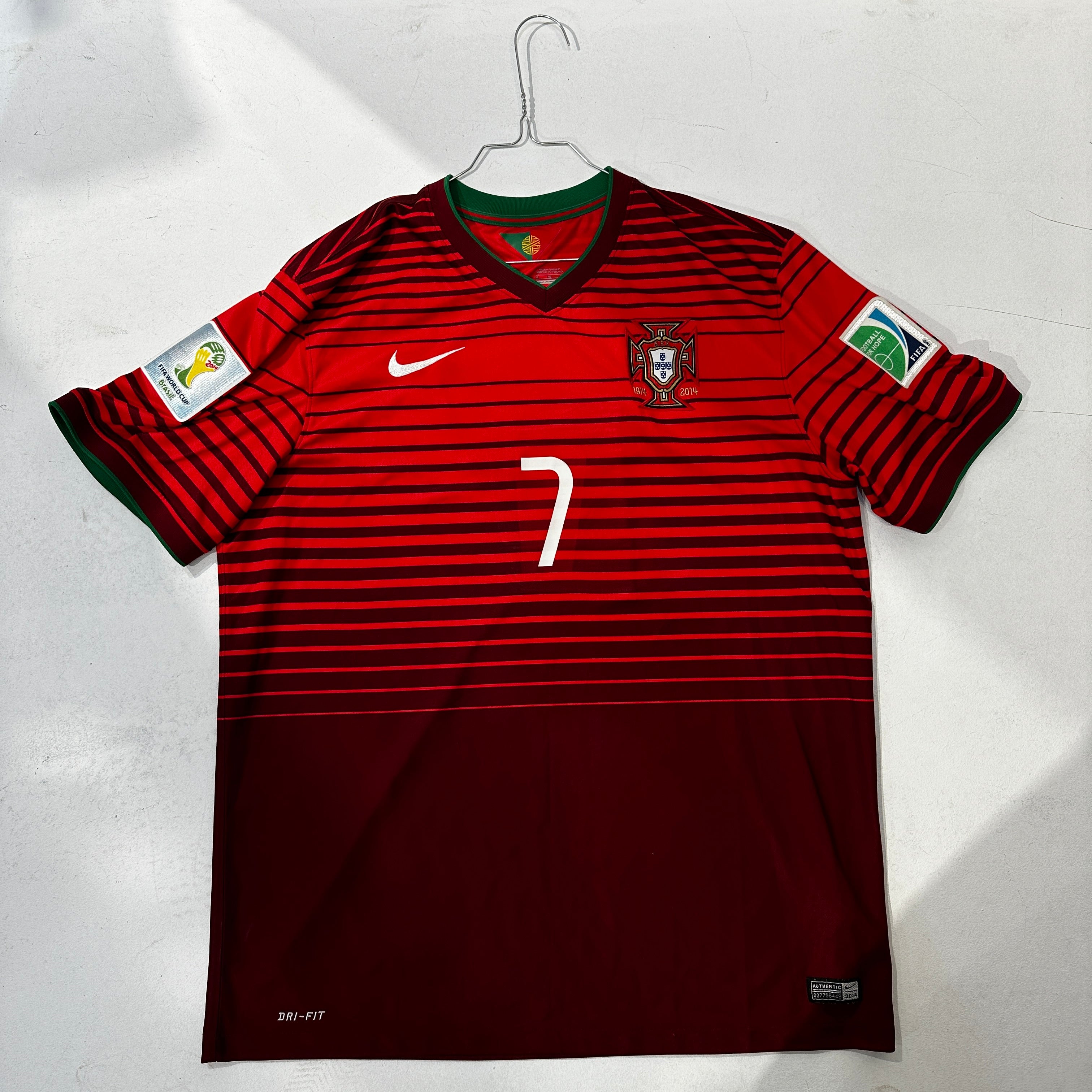 Portugal Home Shirt “Cristiano Ronaldo 7” – World Cup 2014 – XL