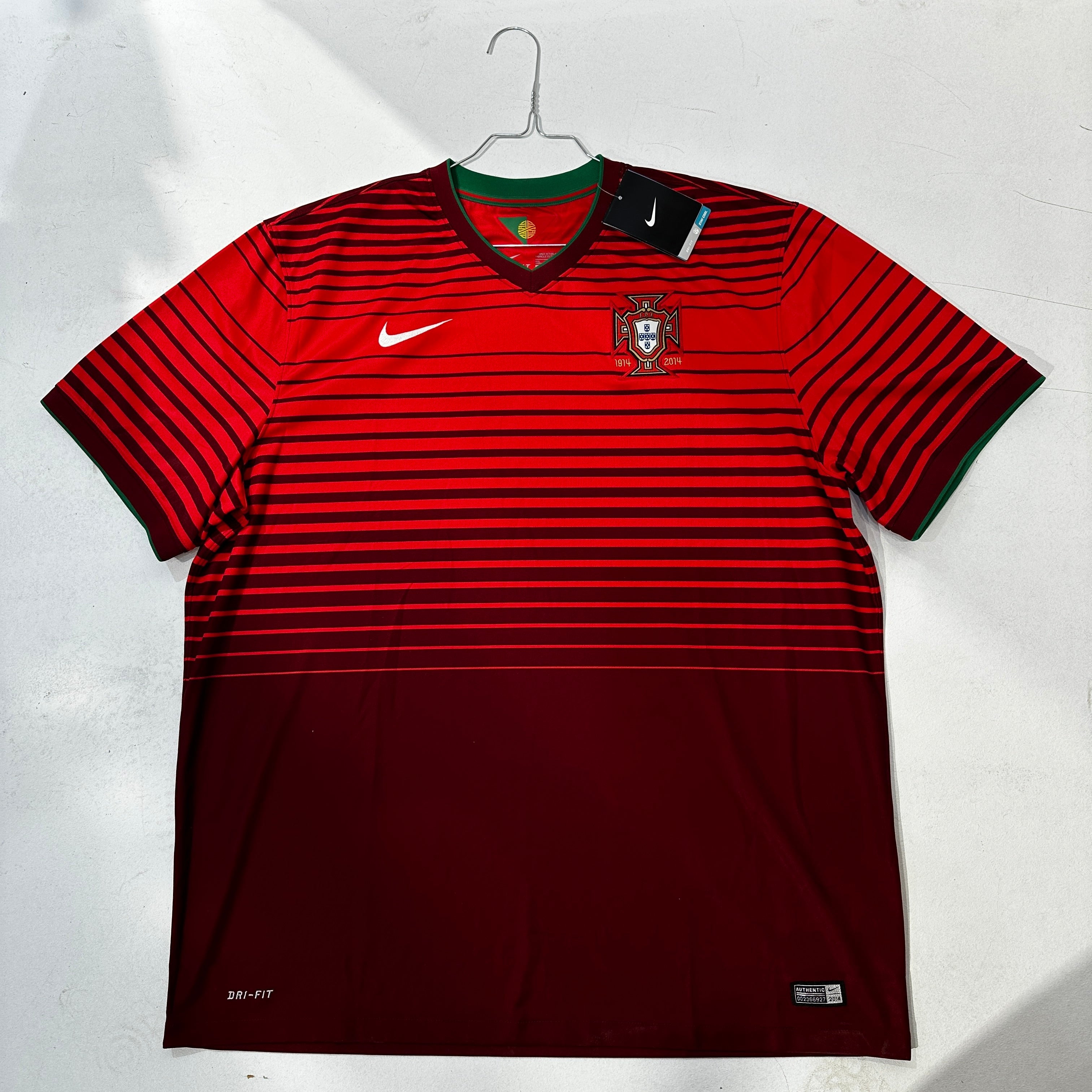 Portugal Home Shirt – 2014/2015 – XXL (With Tags)