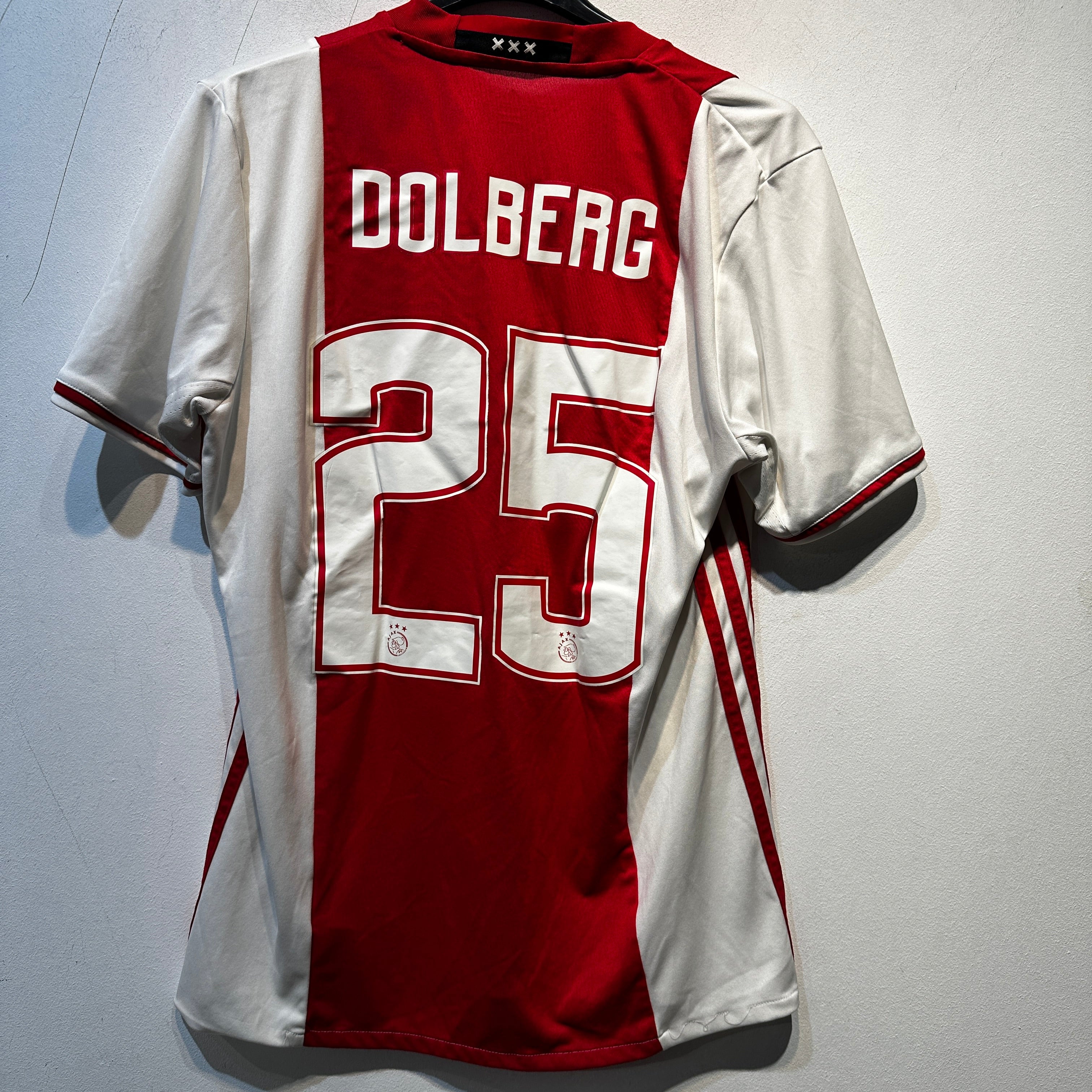 Ajax Amsterdam Home Shirt 2016/2017 – Adidas – Dolberg 25 – Medium