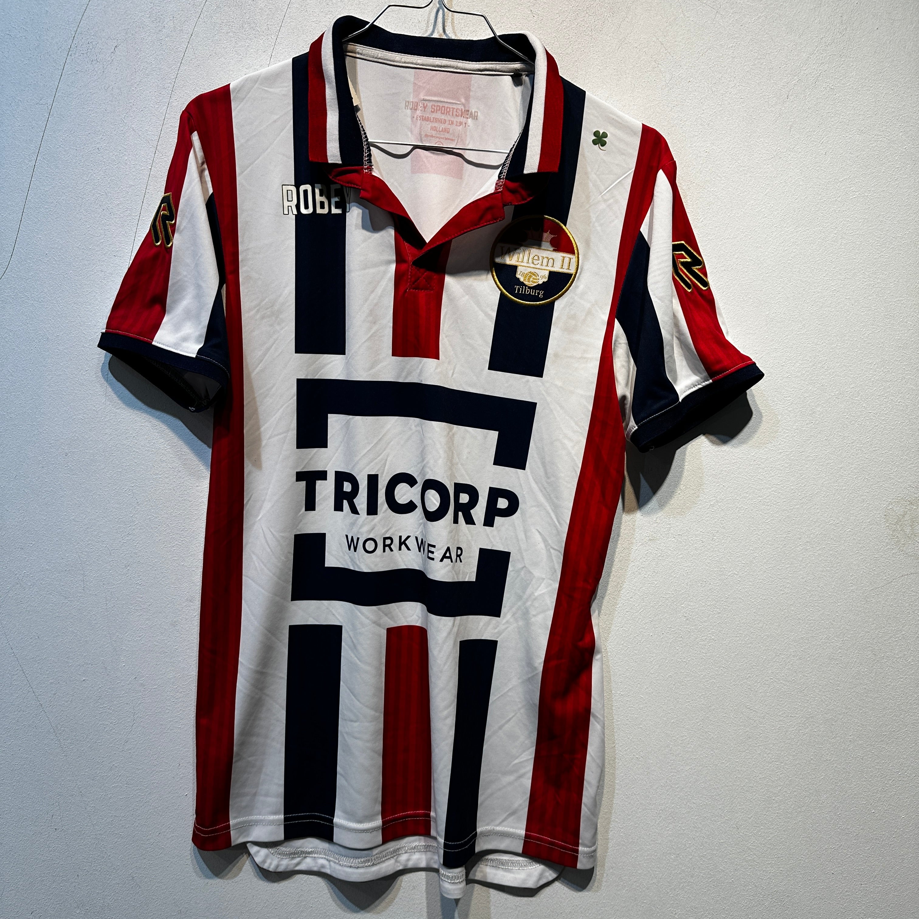 Willem II Tilburg Home Shirt – 2018/2019 – Robby Sportswear – Small