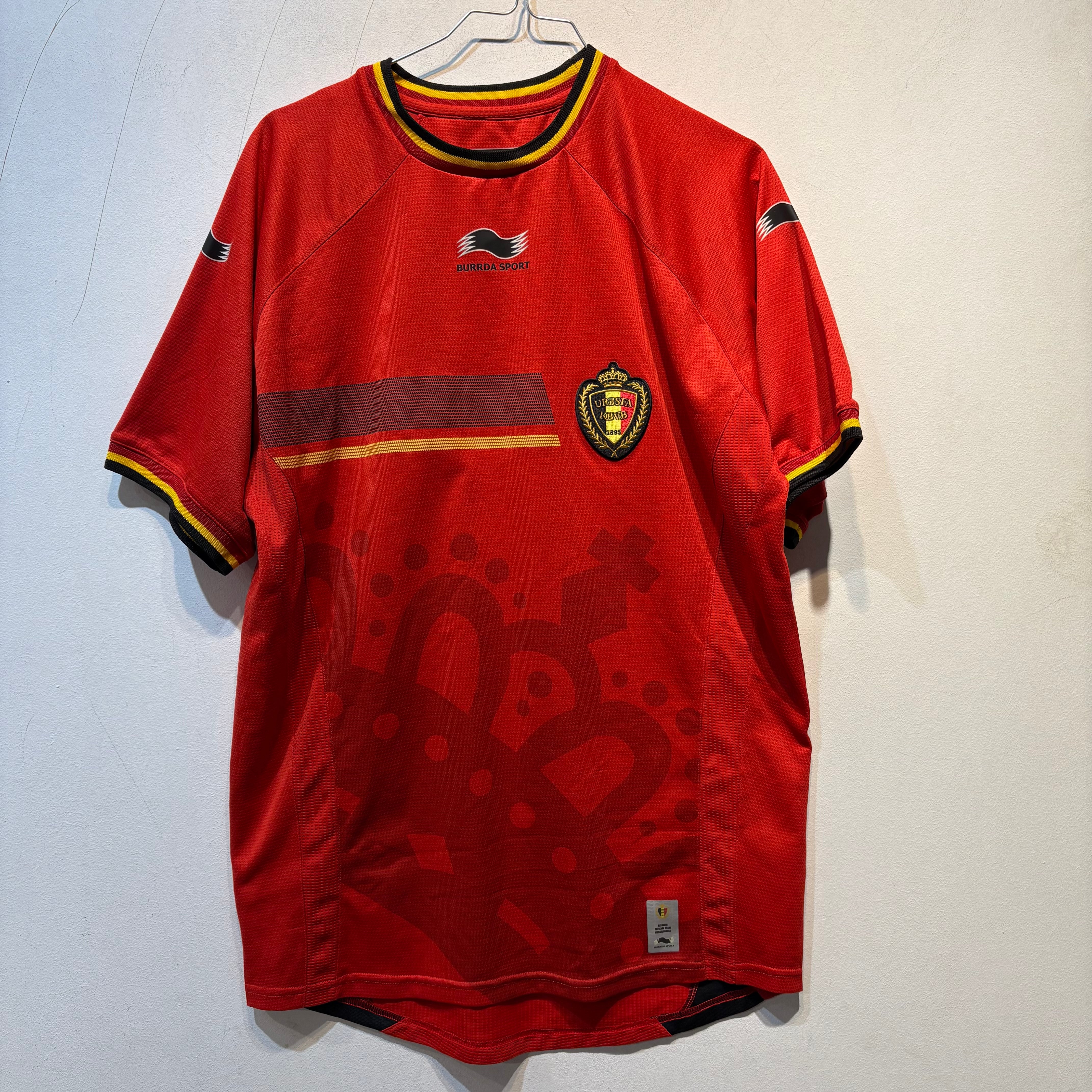 Belgium Home Shirt – Burrda Sport – Euro 2012 / 2014 Cycle – Size XL