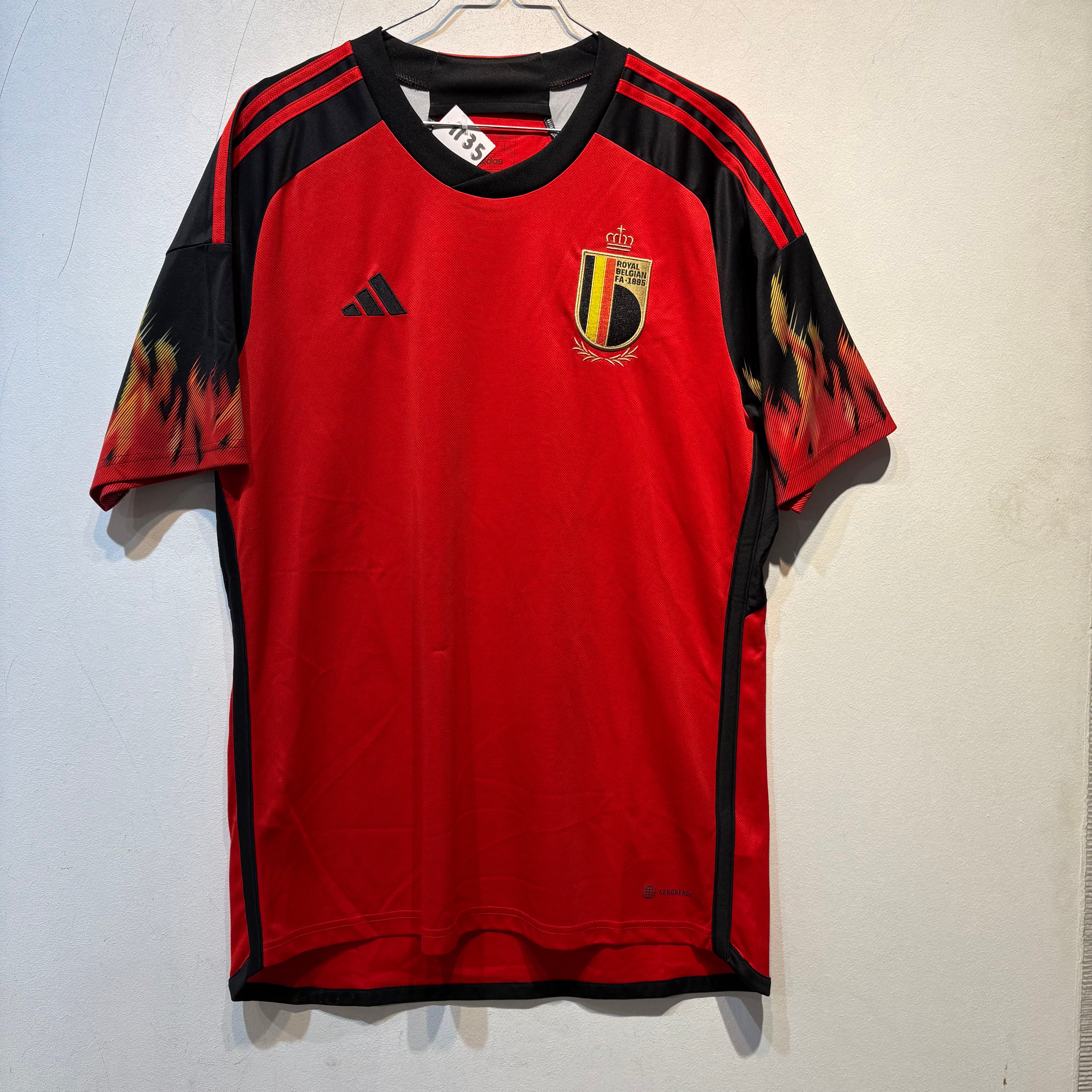 Belgium Home Shirt – 2022/2023 – Adidas AEROREADY – Size L