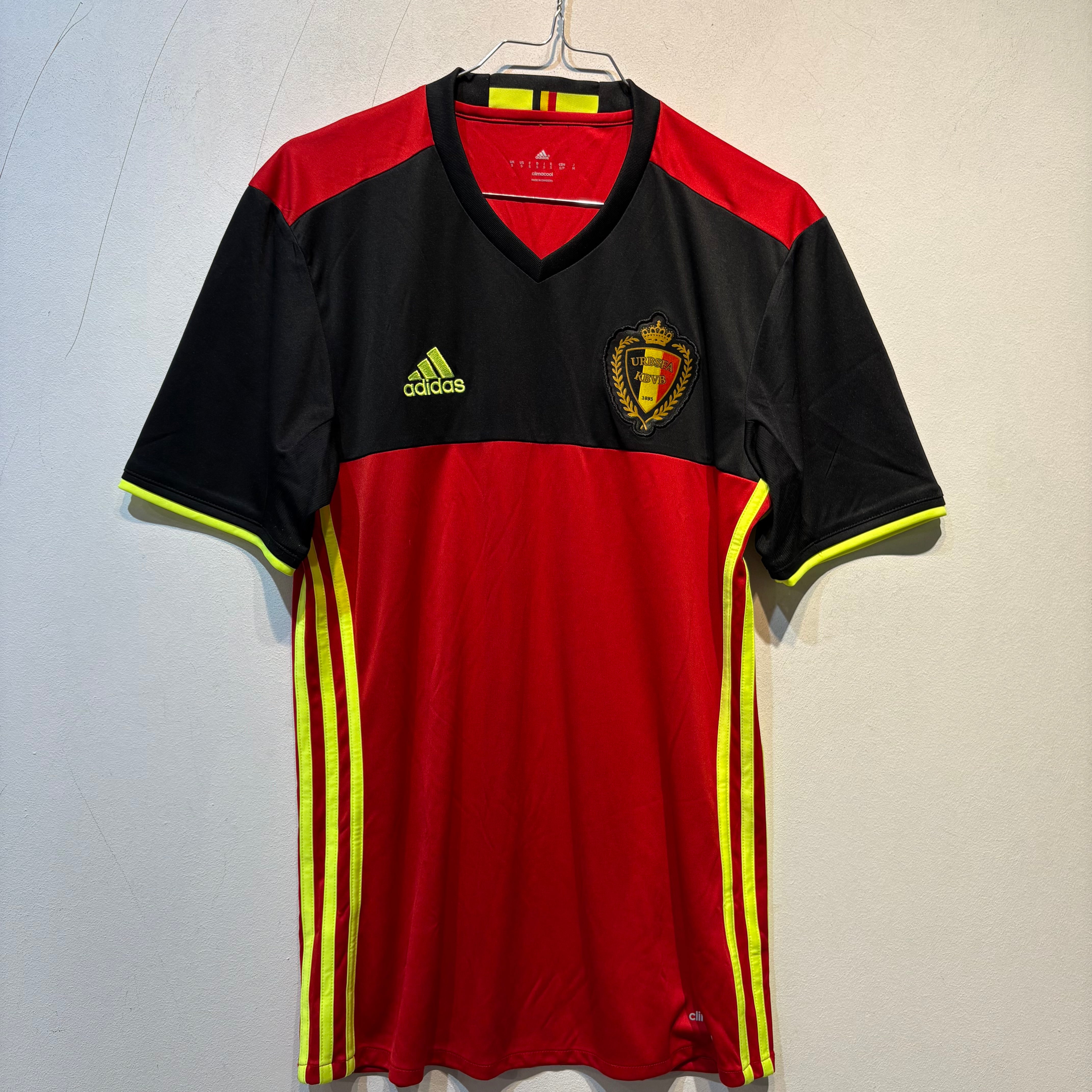Belgium National Team Home Shirt – 2016/2017 – Adidas Climacool – Size S