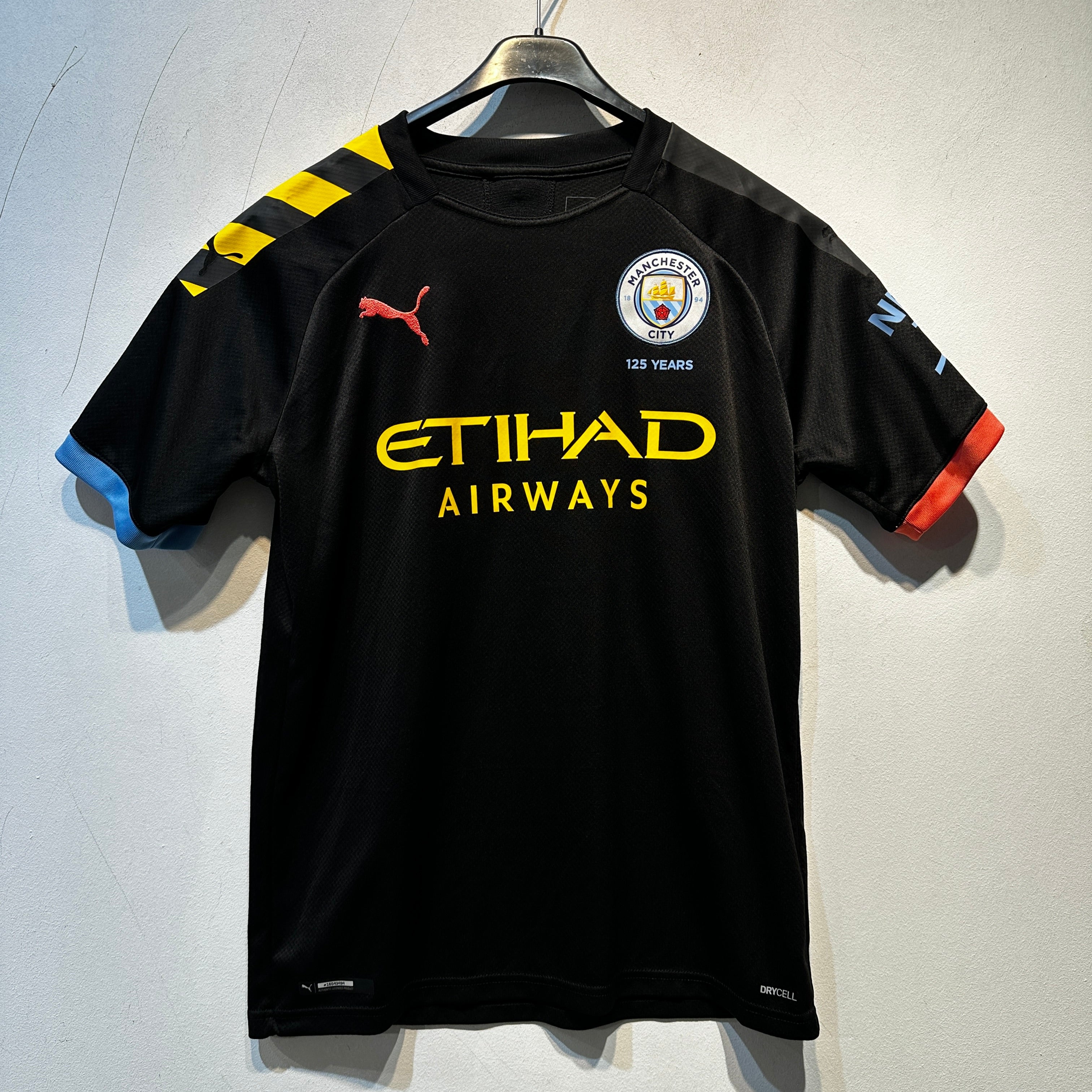 Manchester City 2019/20 Away Shirt - Puma 125th Anniversary - Youth XXL (15-16 Years)