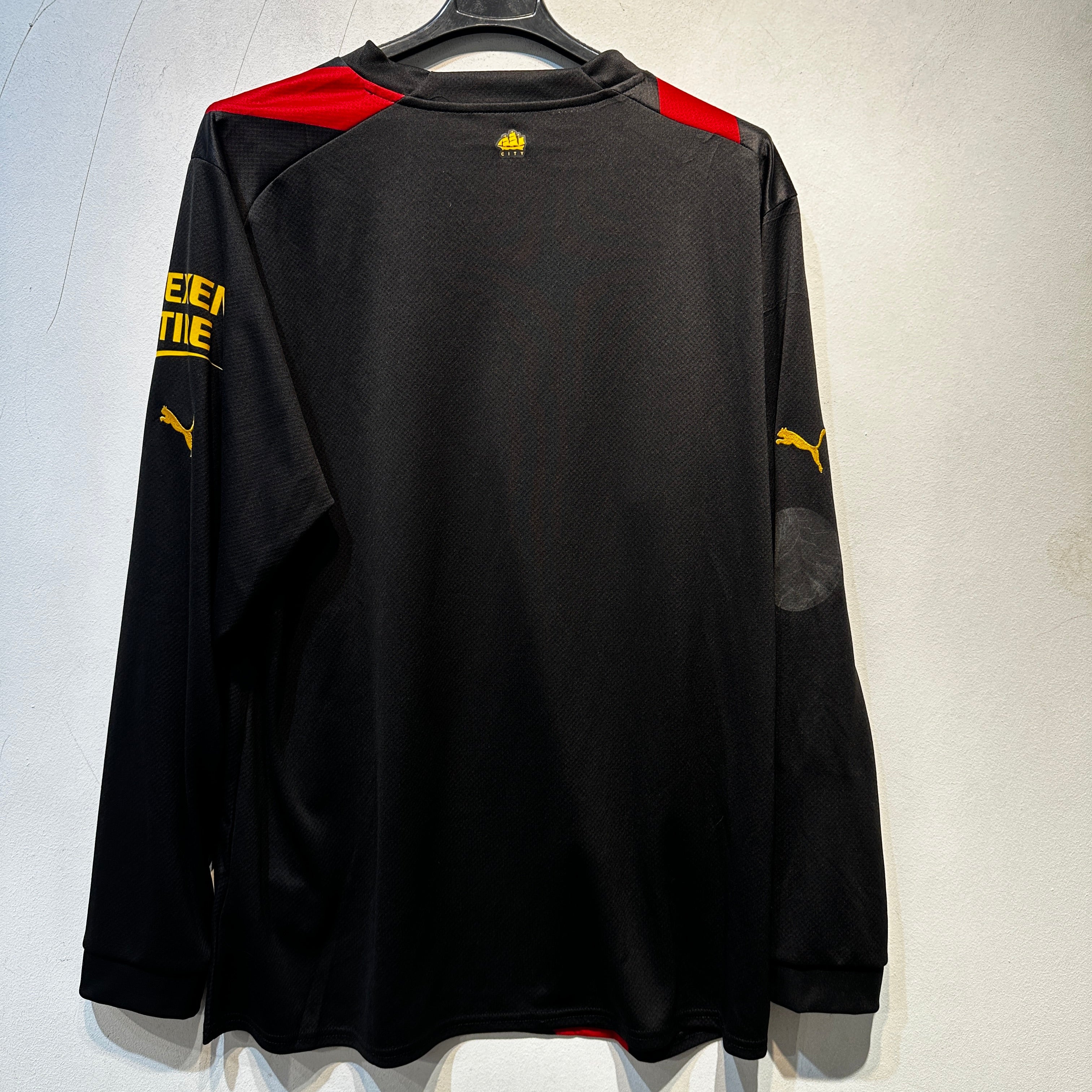 Manchester City 2022/23 Away Long Sleeve Jersey - XXL