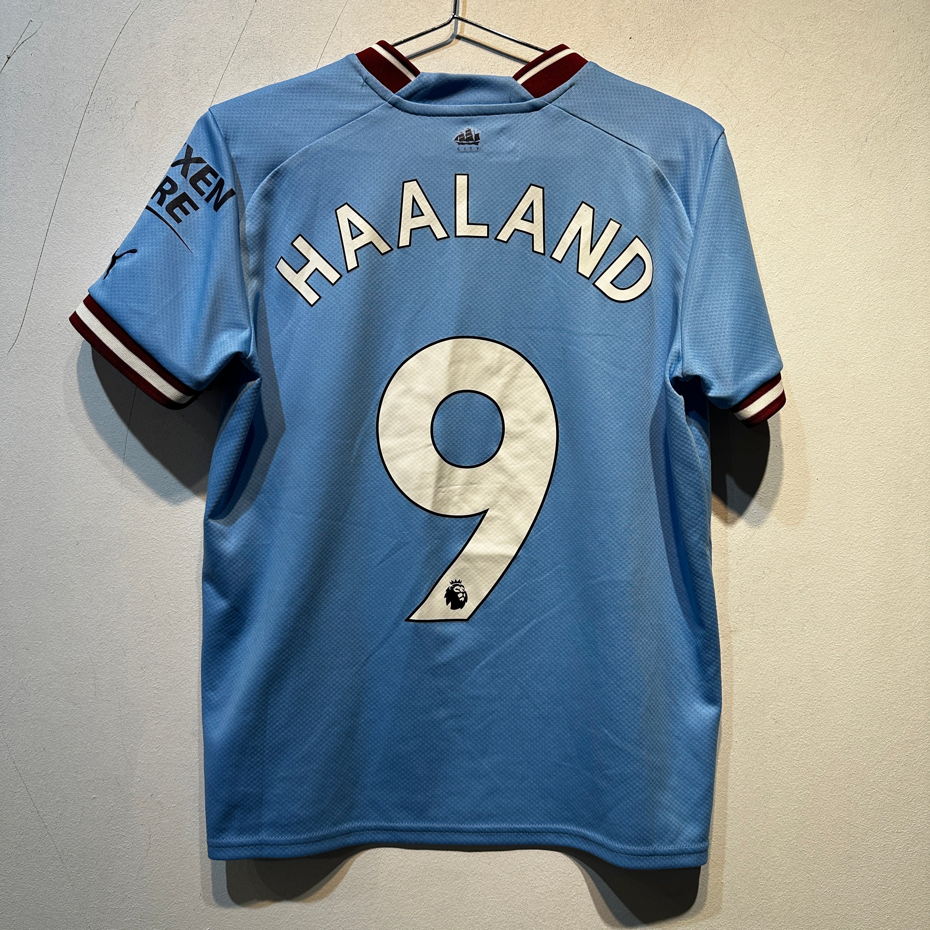 Manchester City “Haaland 9” Home – 2022/2023 – Junior L (13-14 Yr)