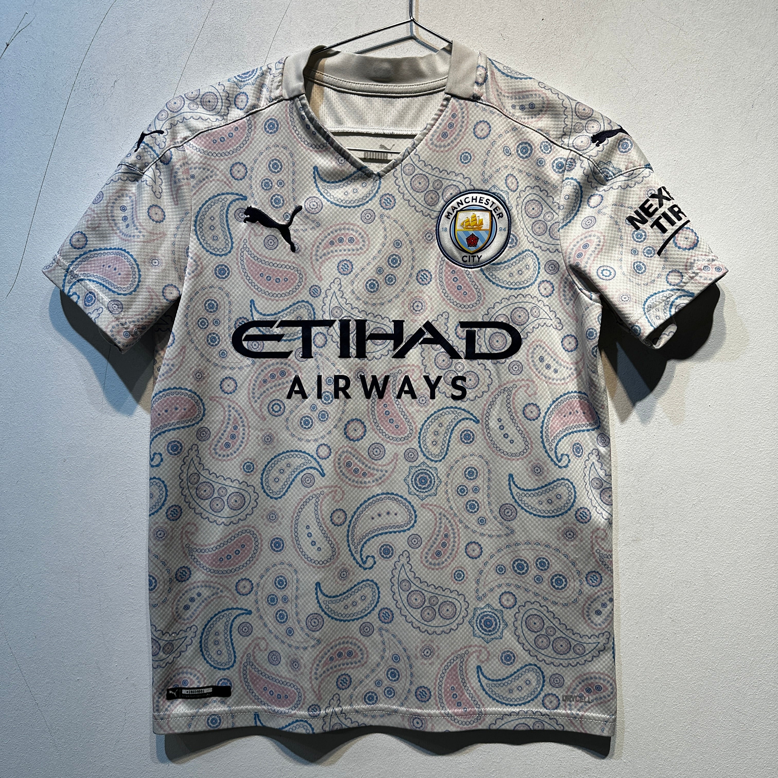 Manchester City Away – 2022/2023 – Junior (Paisley Design)