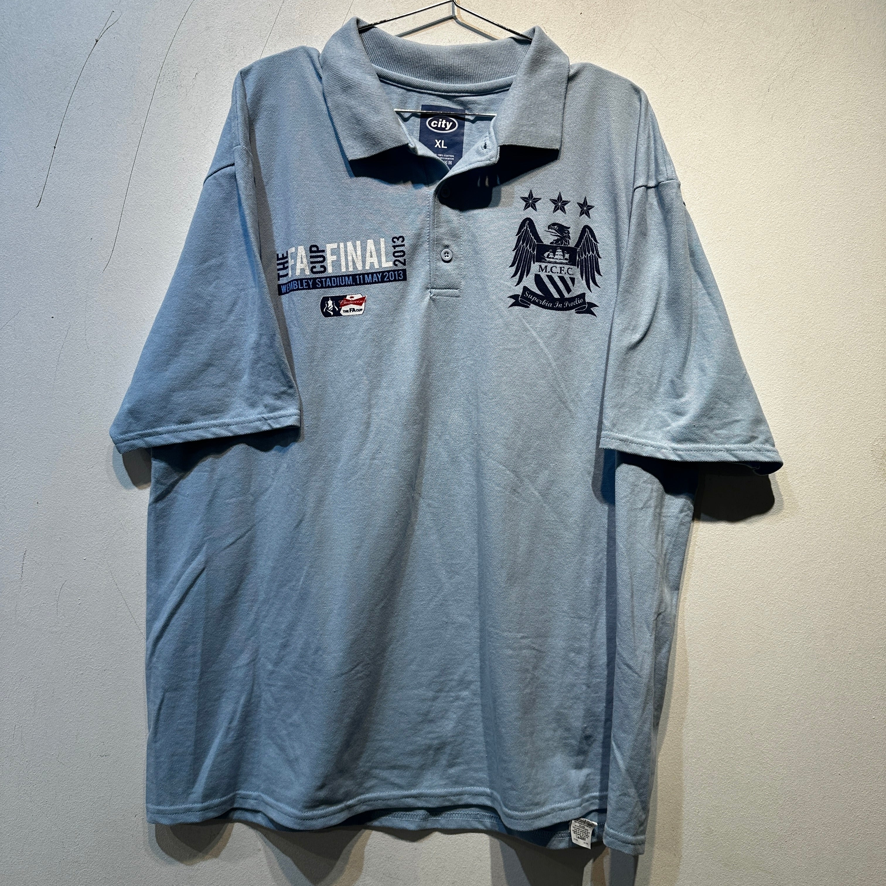 Manchester City FA Cup Final Polo – 2013 – XL