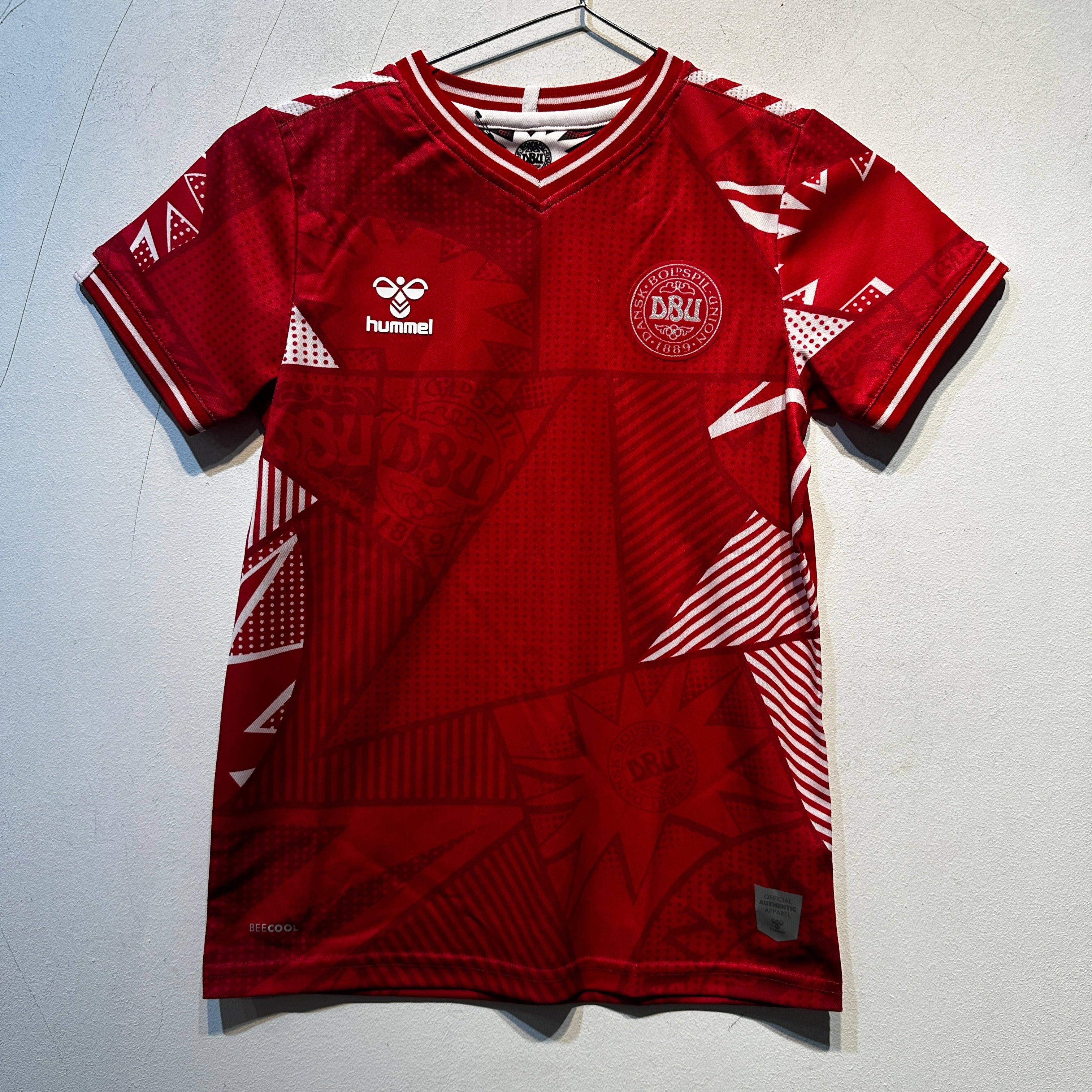 Denmark “DBU” Home - 2023 - Youth 10Y (EU 140)