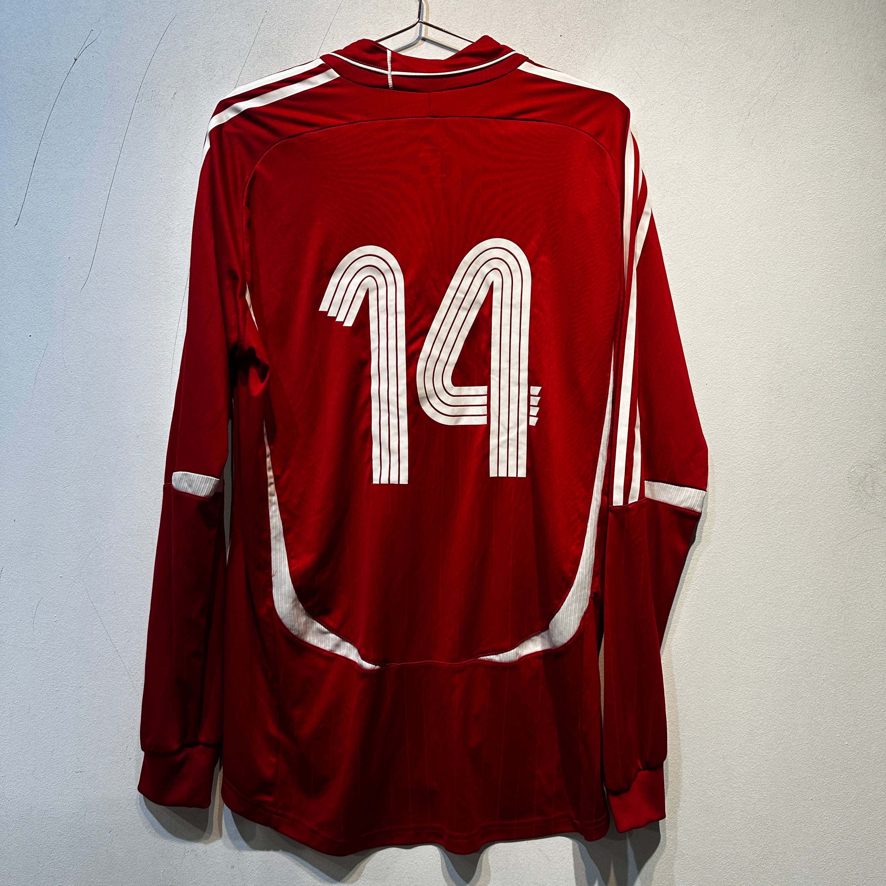 Denmark “14” Home – 2008/2010 – Long Sleeve – Large