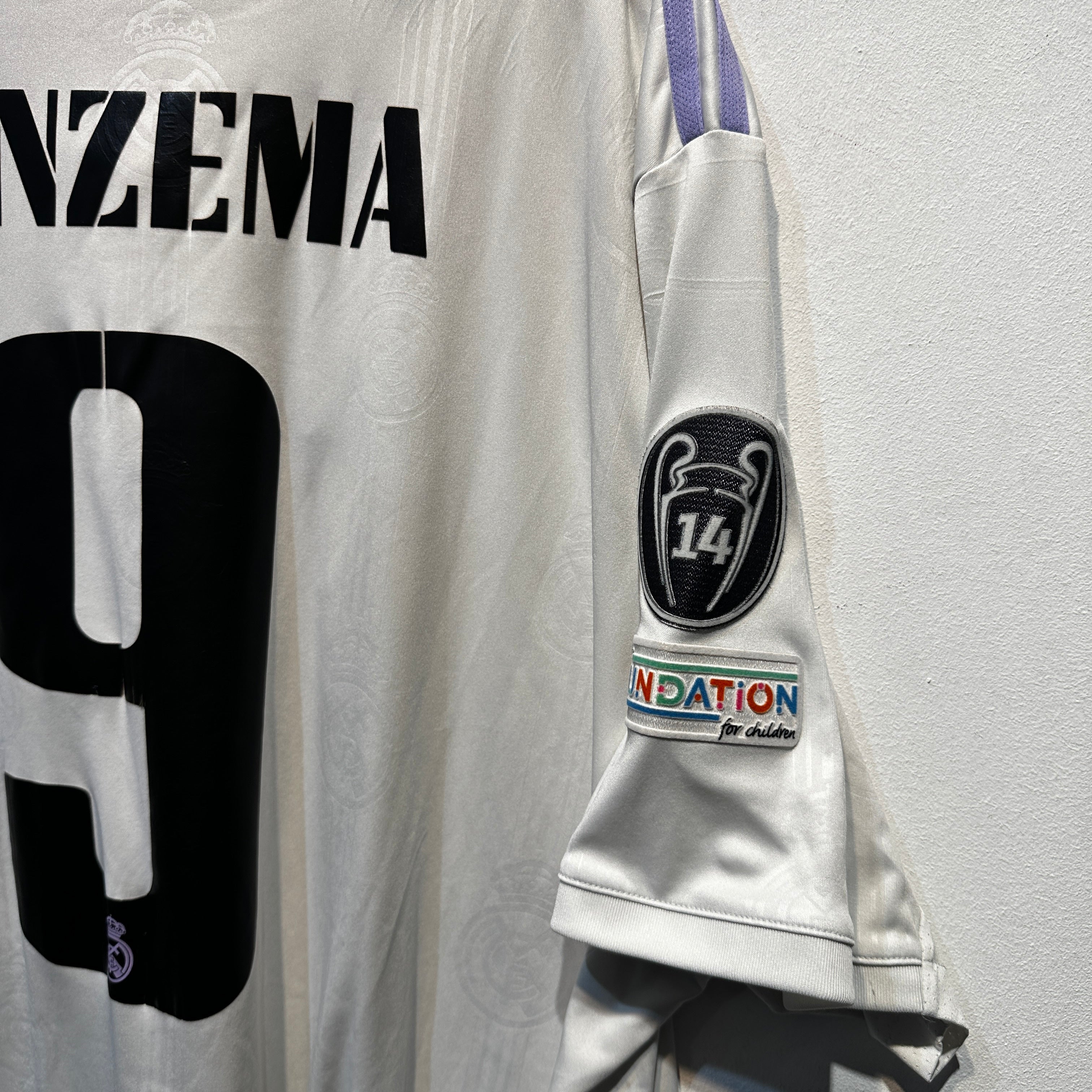 Real Madrid “Benzema 9” Home Champions League - 2022/2023 - 3XL