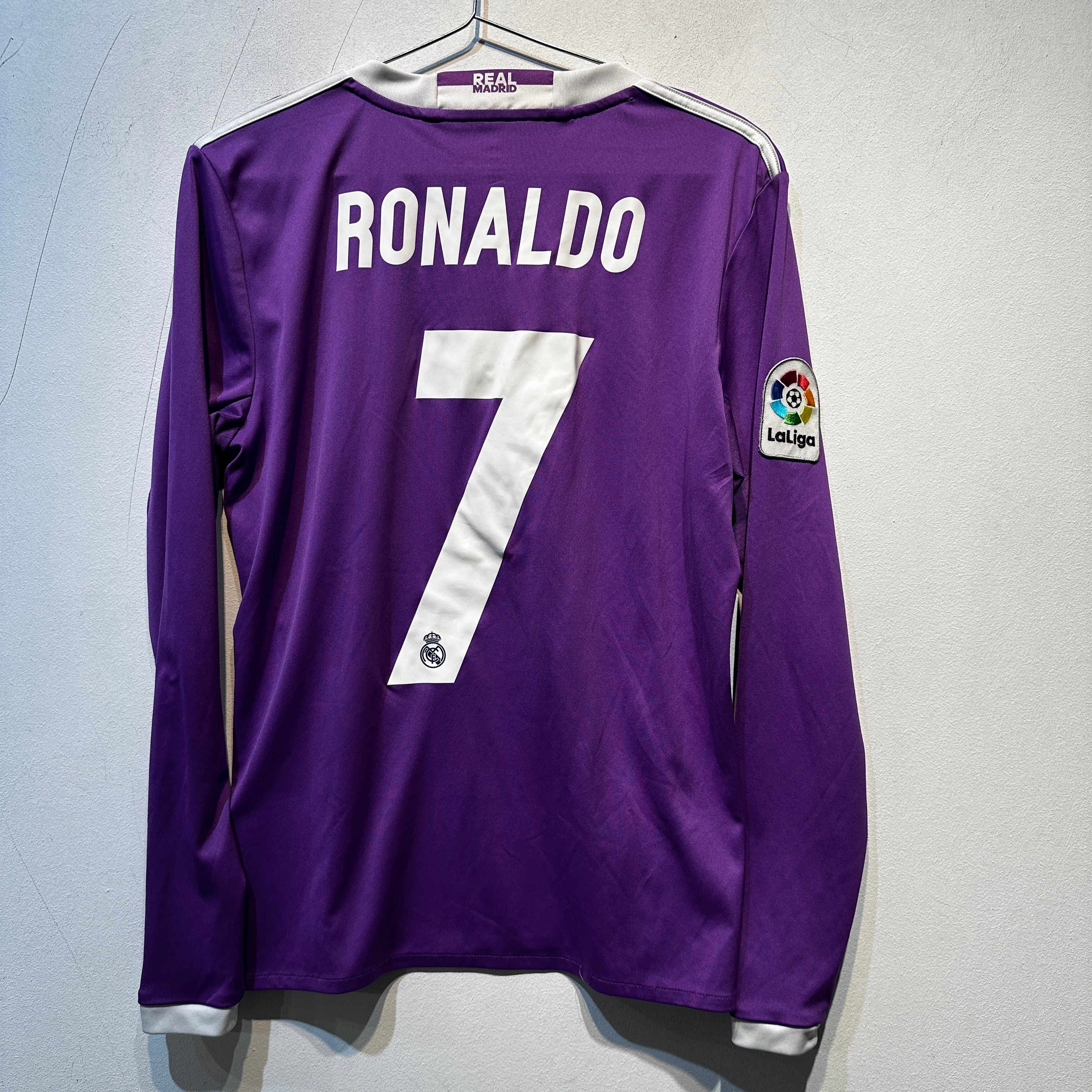 Real Madrid “Ronaldo 7” Away Long Sleeve - 2016/2017 - 13–14Y