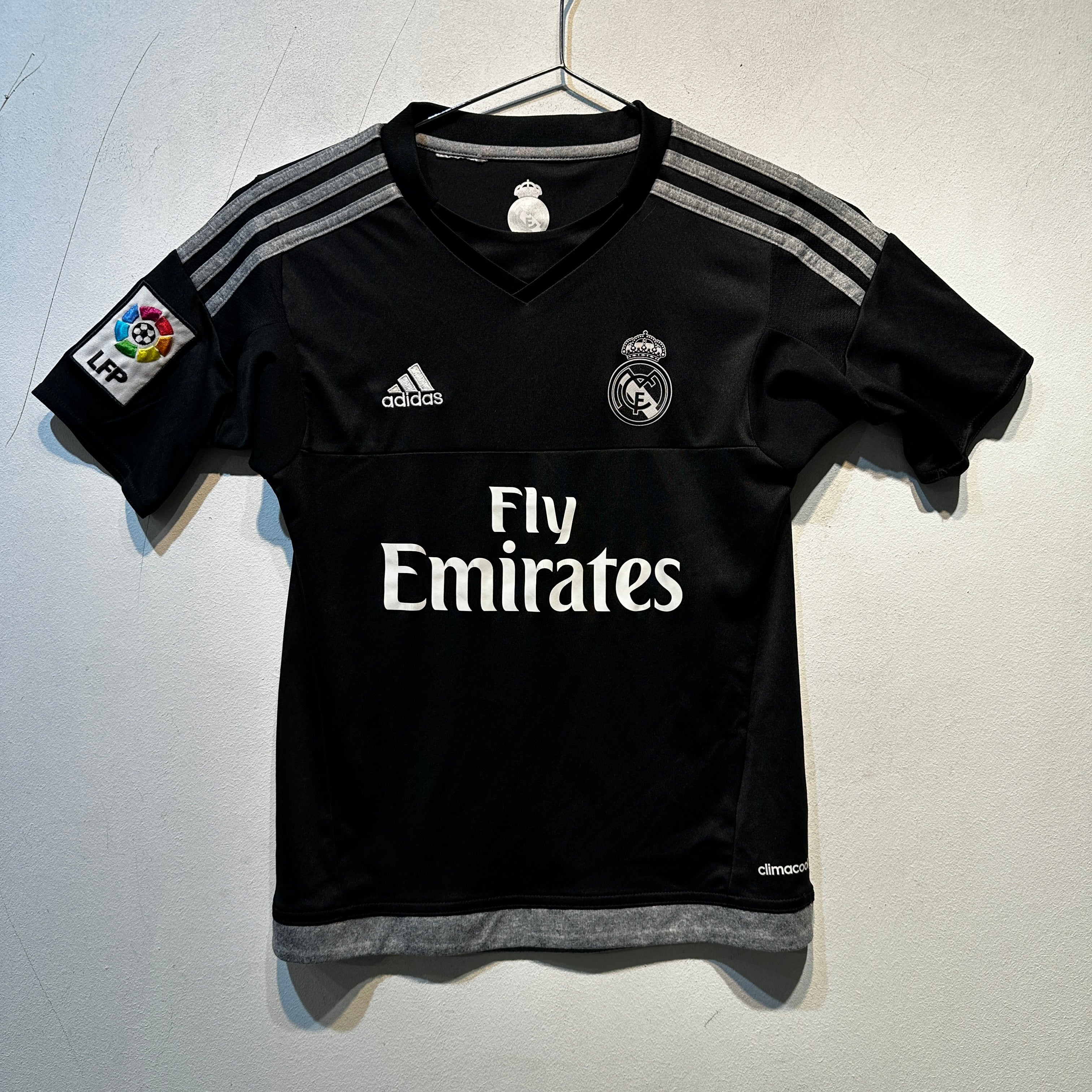 Real Madrid Away Shirt 2014/2015 – Adidas Climacool – Youth 9–10 Years