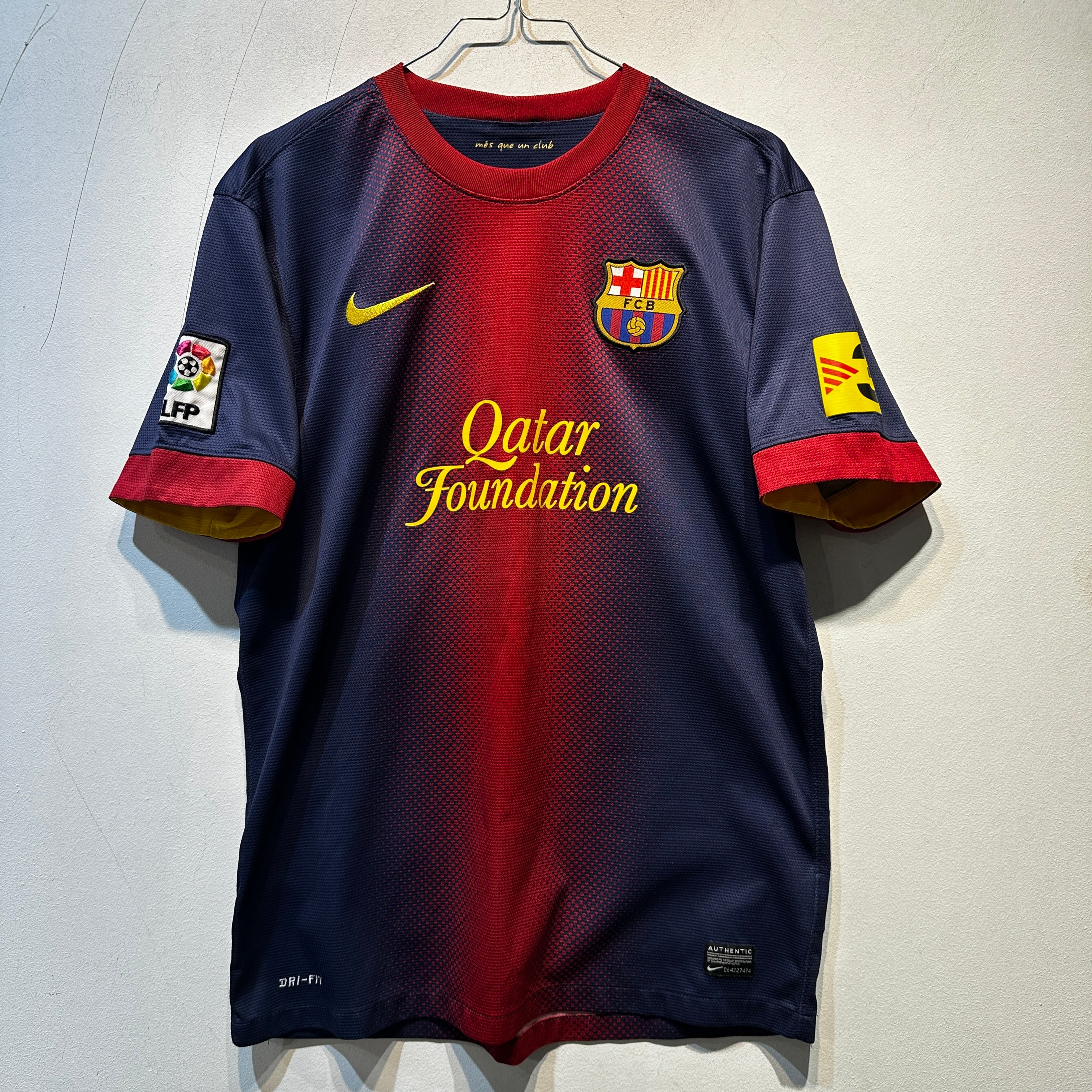 FC Barcelona Home – 2012/2013 – Authentic Player Issue – Size M