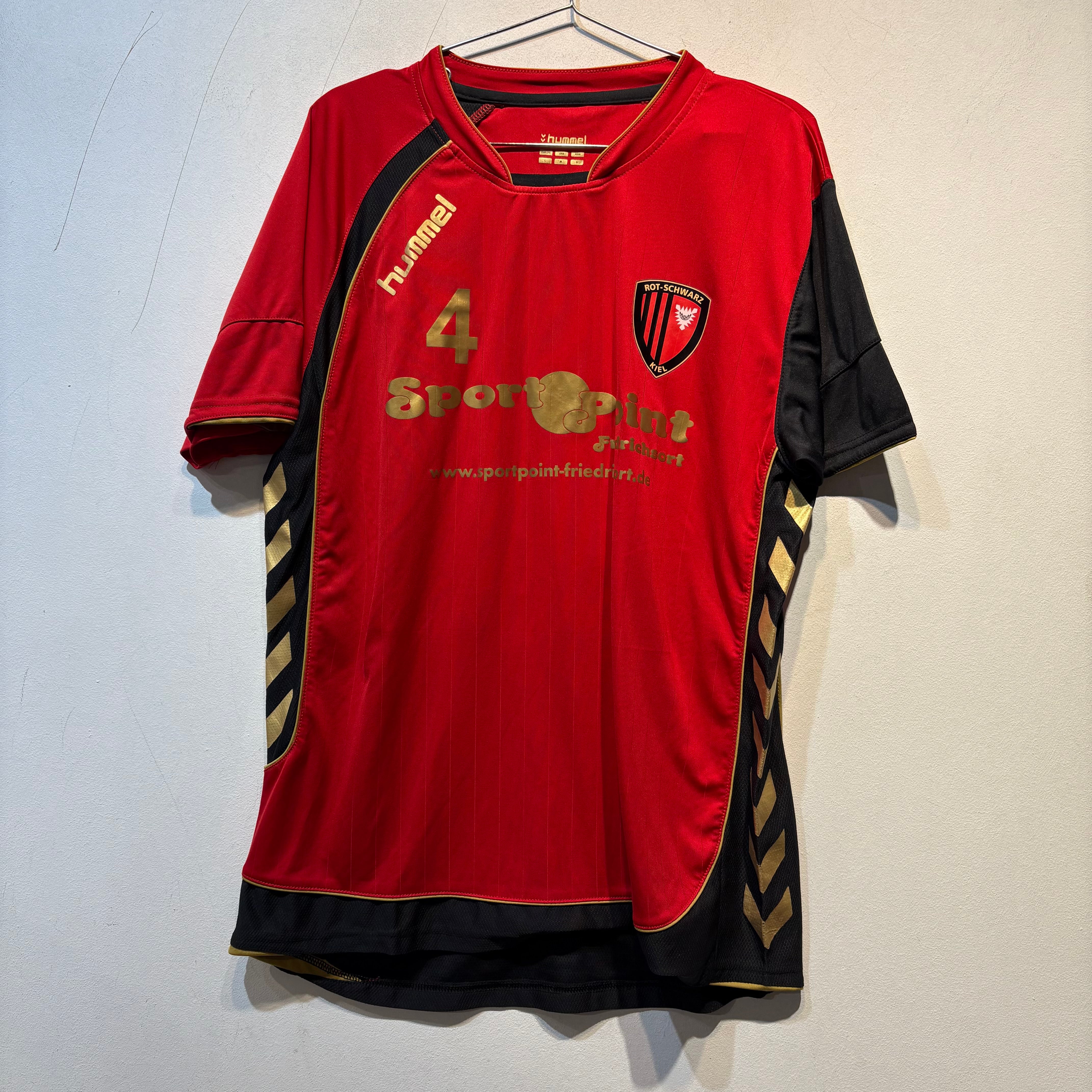 Rot-Schwarz Kiel “4” Home - 2003/2004 - Large