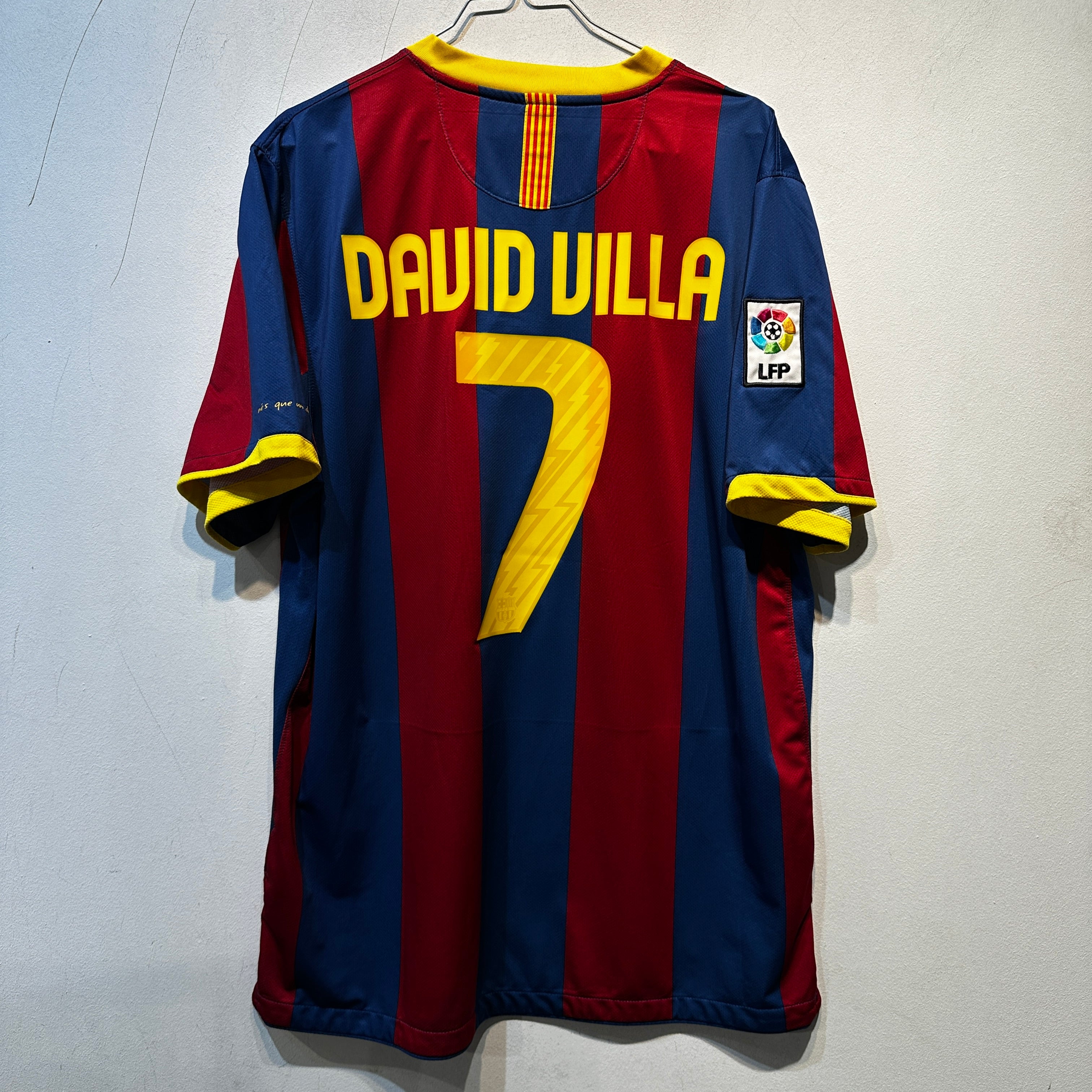 FC Barcelona “David Villa” Home – 2010/2011 – Large