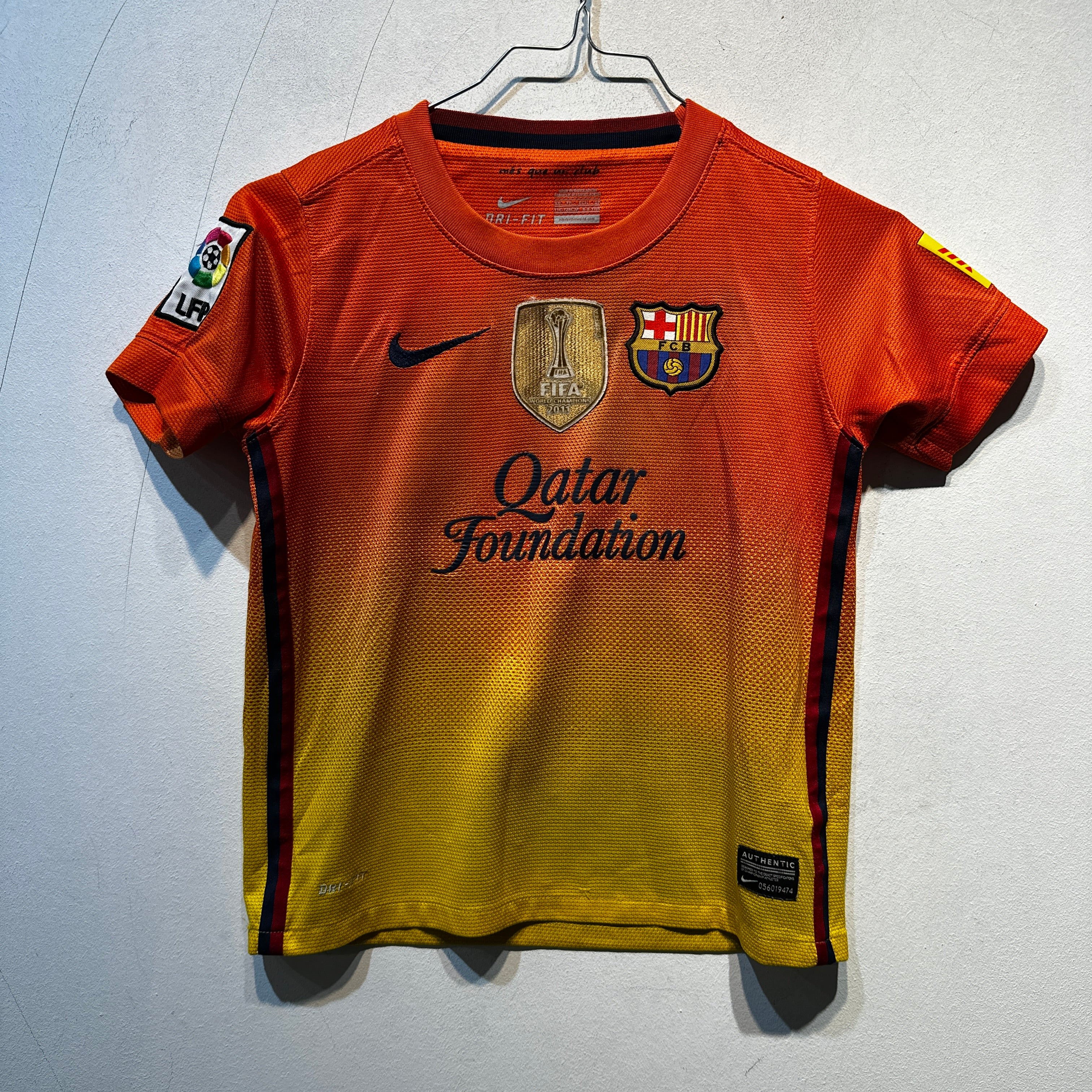 FC Barcelona Fàbregas Away Shirt – 2012/2013 – Kids XS (116–128cm)