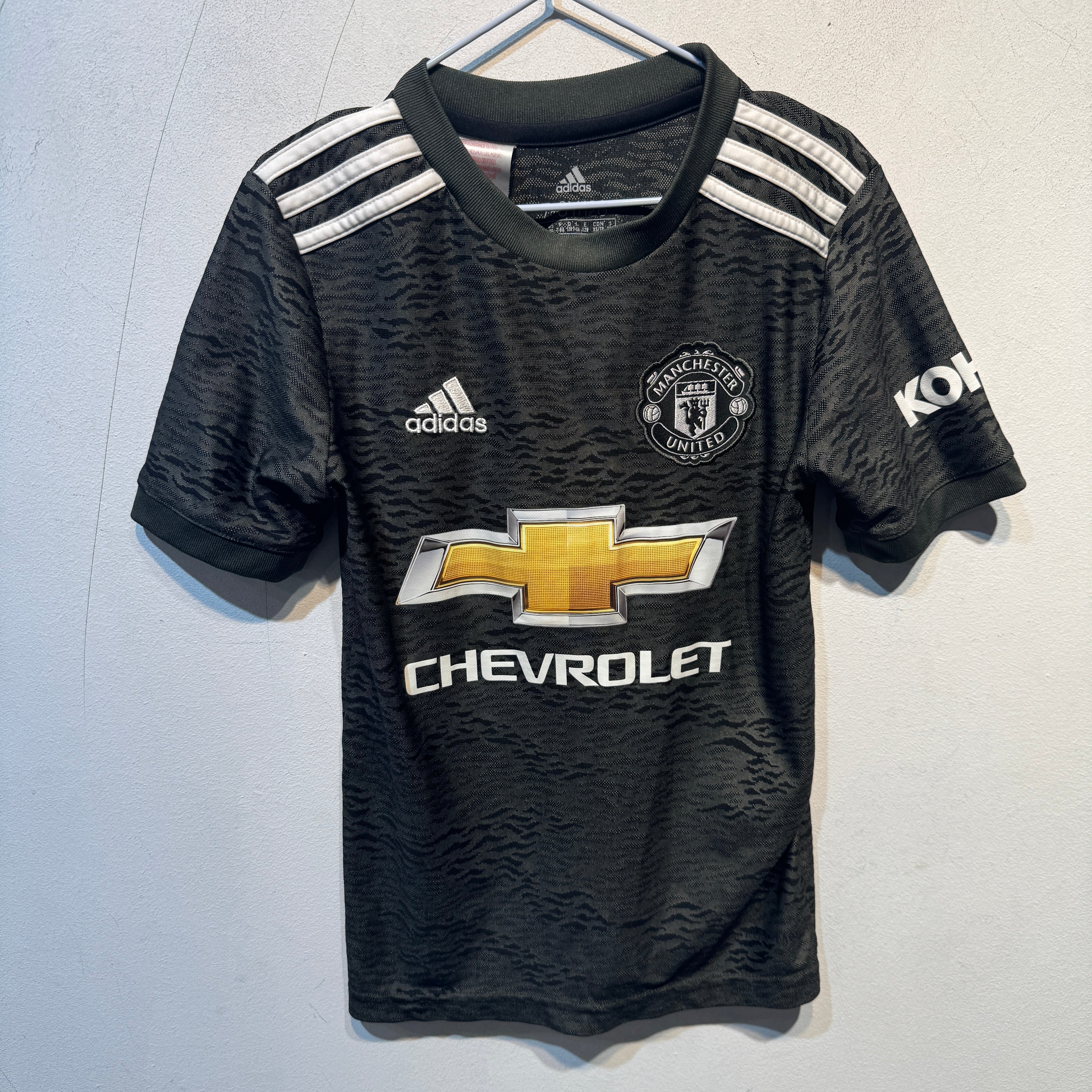 Manchester United Away Shirt 2020/2021 – Rashford 10 – Junior 7–8 Years (128) – Adidas