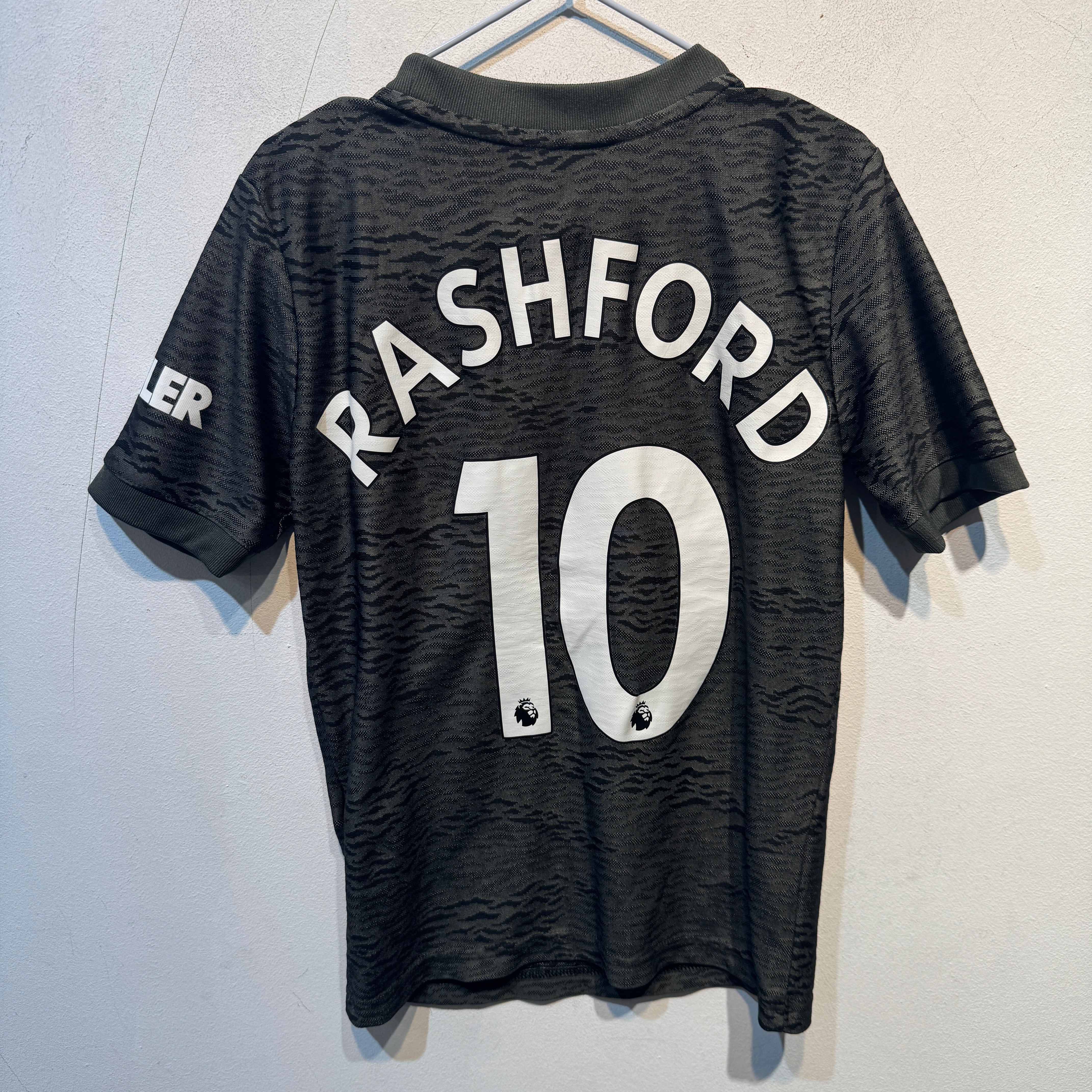 Manchester United Away Shirt 2020/2021 – Rashford 10 – Junior 7–8 Years (128) – Adidas