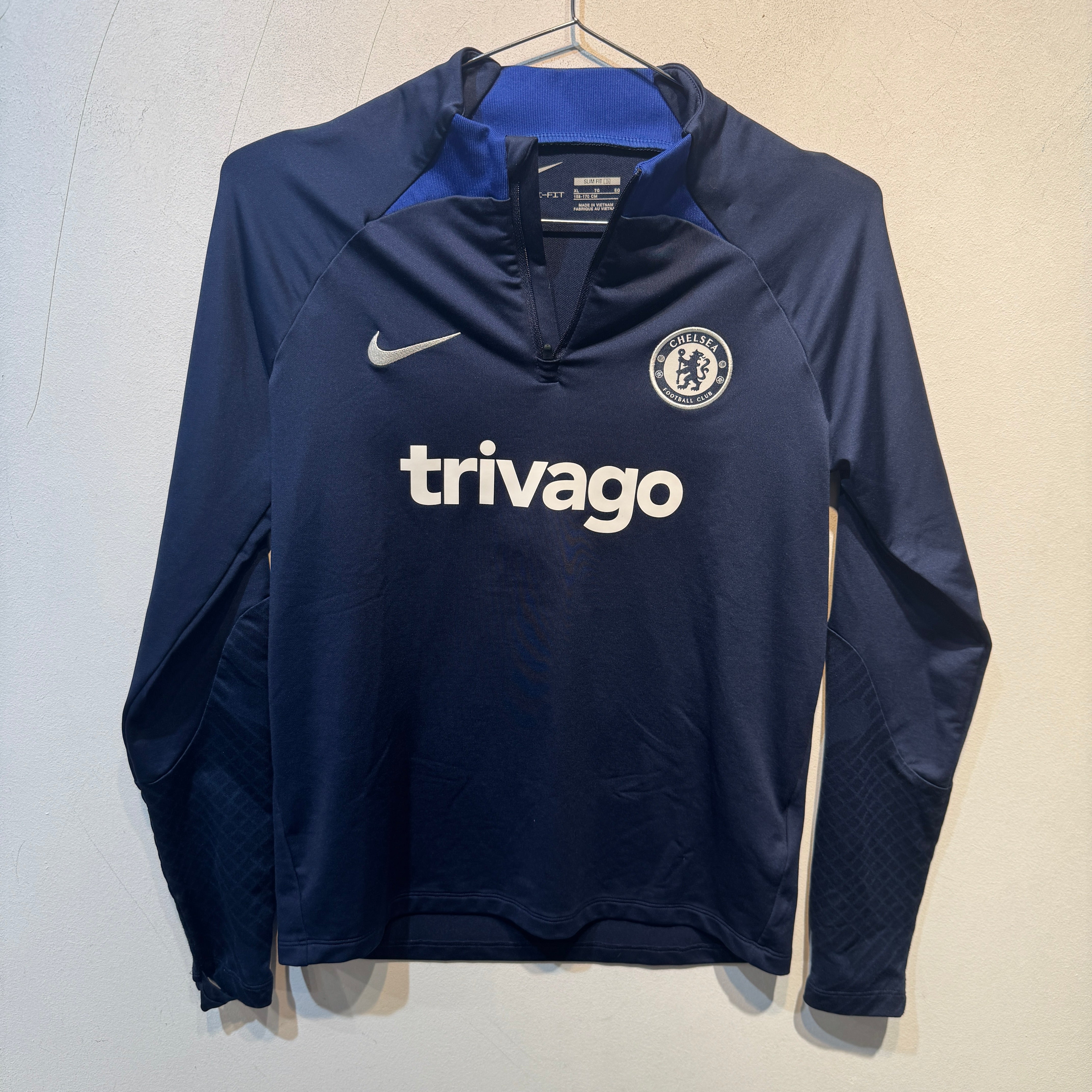 Chelsea FC Training Drill Top 2022/2023 – Youth XL (158–170 cm) – Nike Dri-FIT Slim Fit