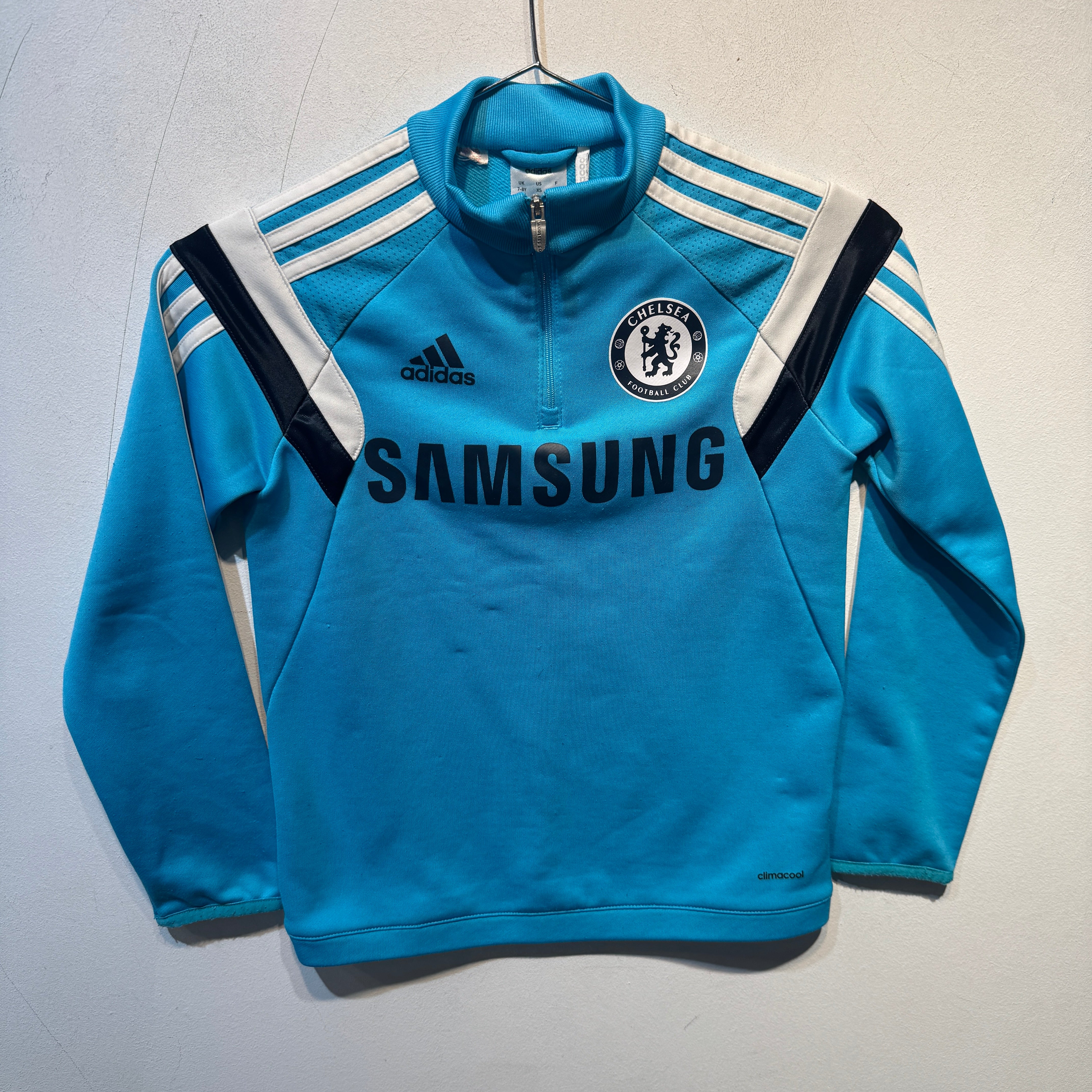 Chelsea FC Training Quarter Zip Top – 2014/2015 – Kids 7–8