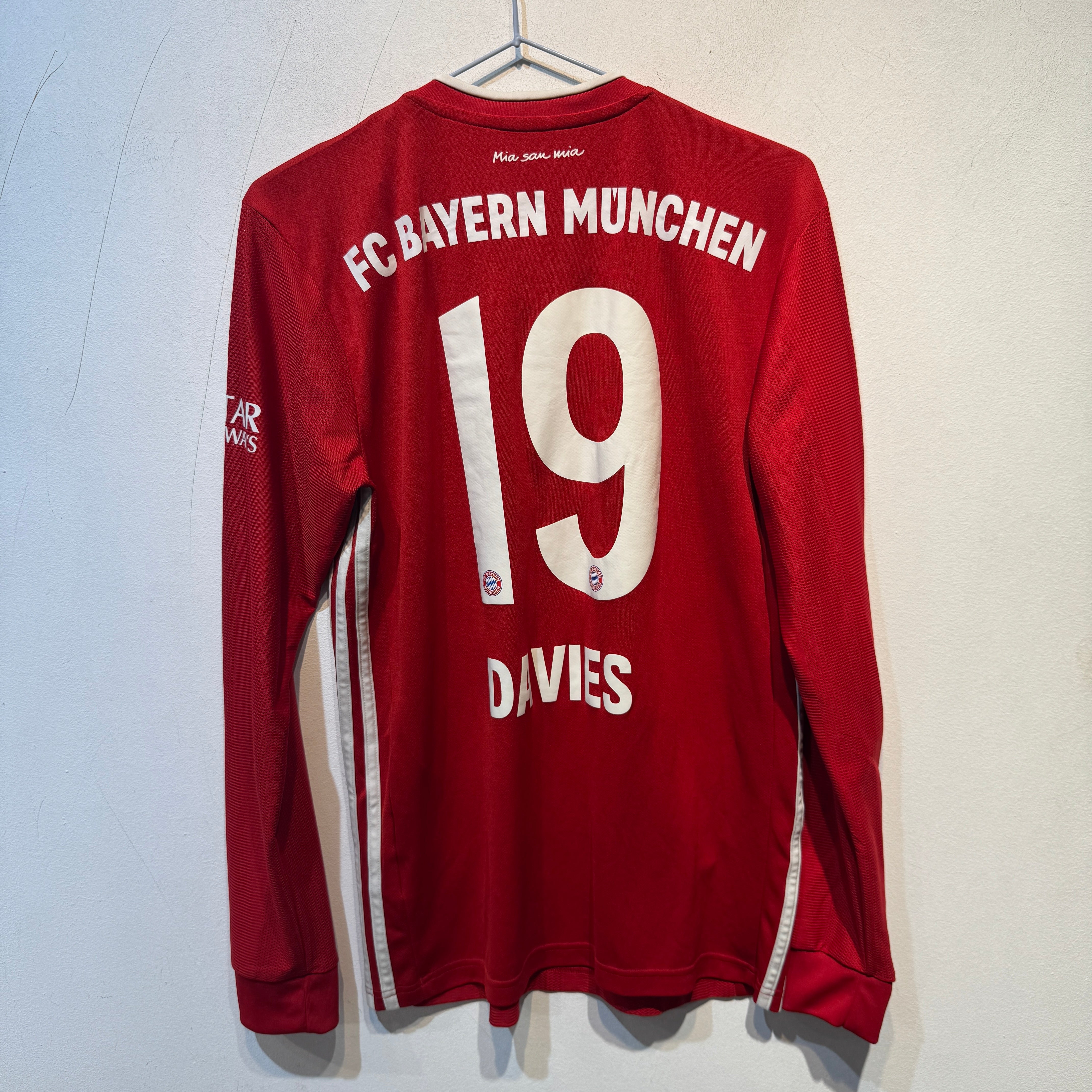 Bayern Munich “Davies” Home Long Sleeve – 2019/2020 – Small