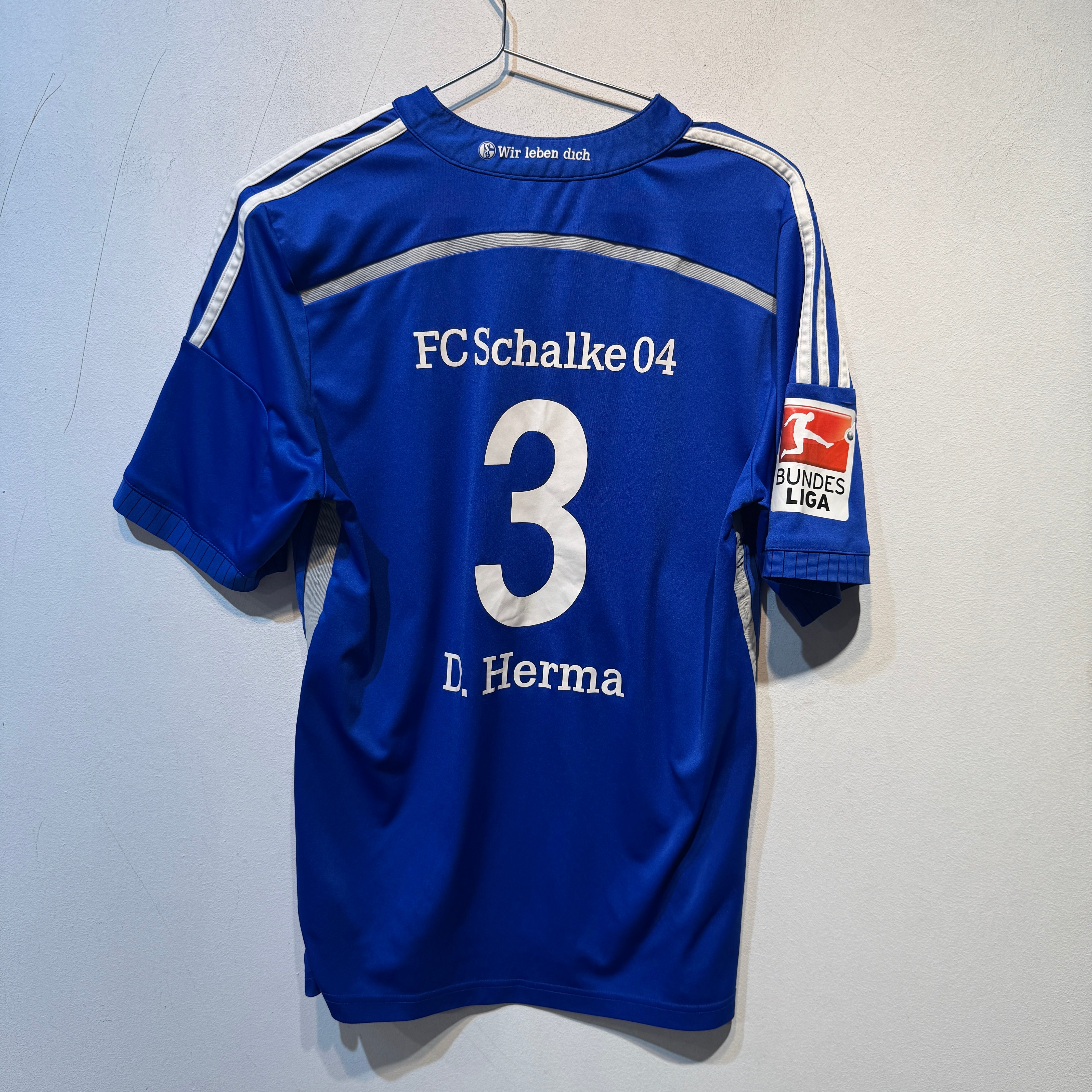 FC Schalke 04 “D. Herma” Home – 2013/2014 – Youth XL (15–16y)