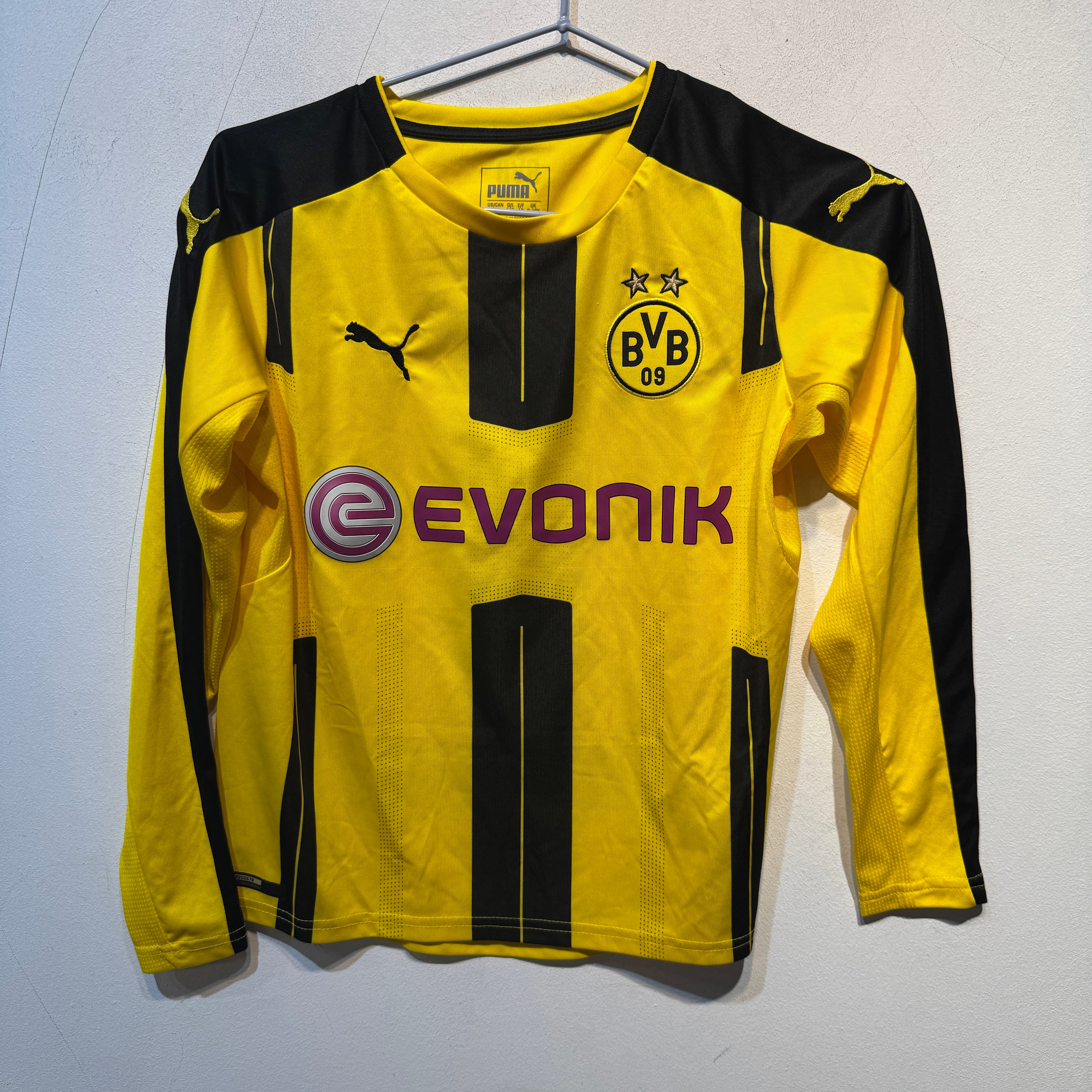 Borussia Dortmund “Reus” Home Long Sleeve – 2012/2013 – Youth M (9–10y)